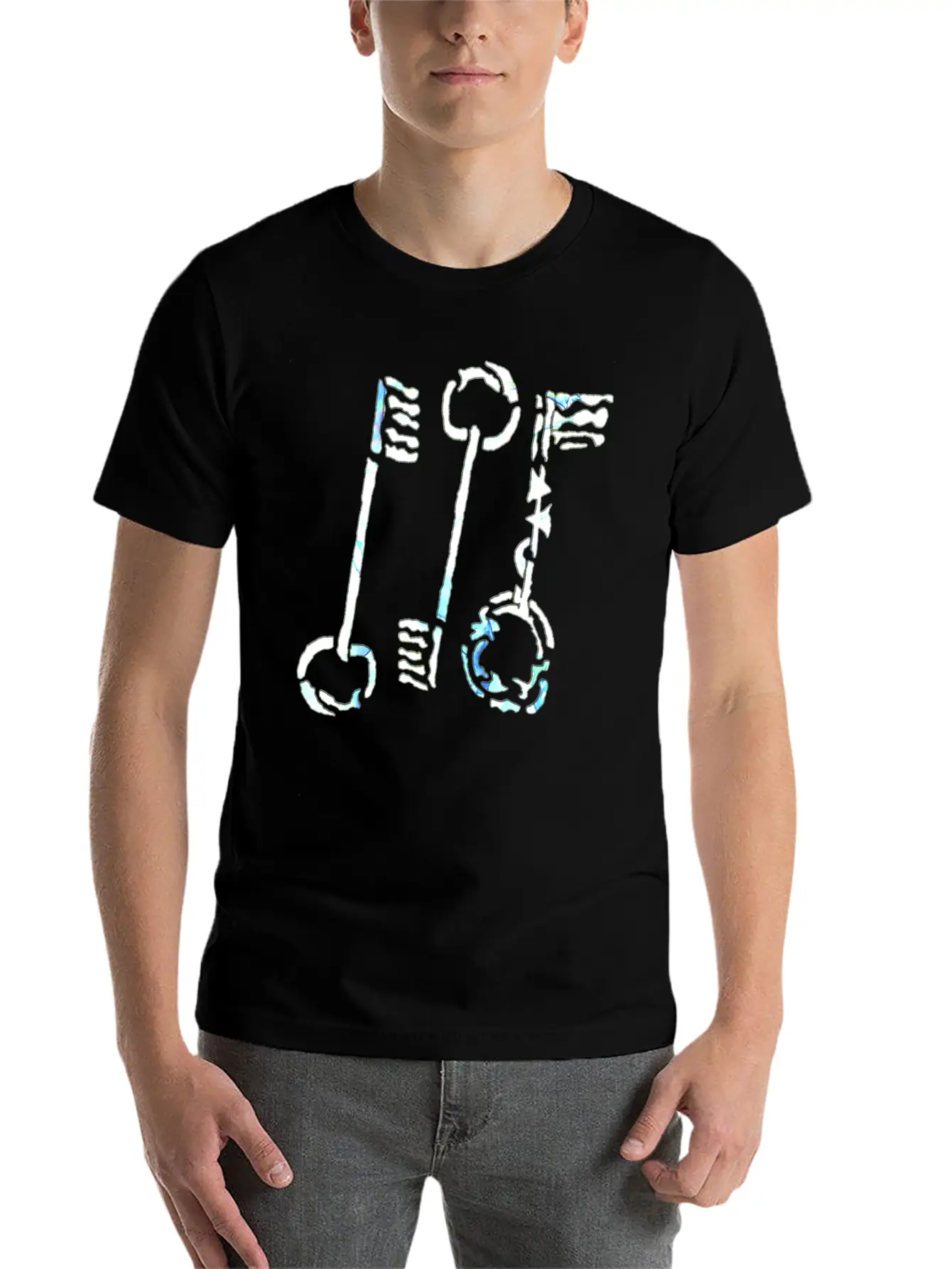 The Three Keys Essential Cotton Tee For Daily Outfits ¨C Unisex Style