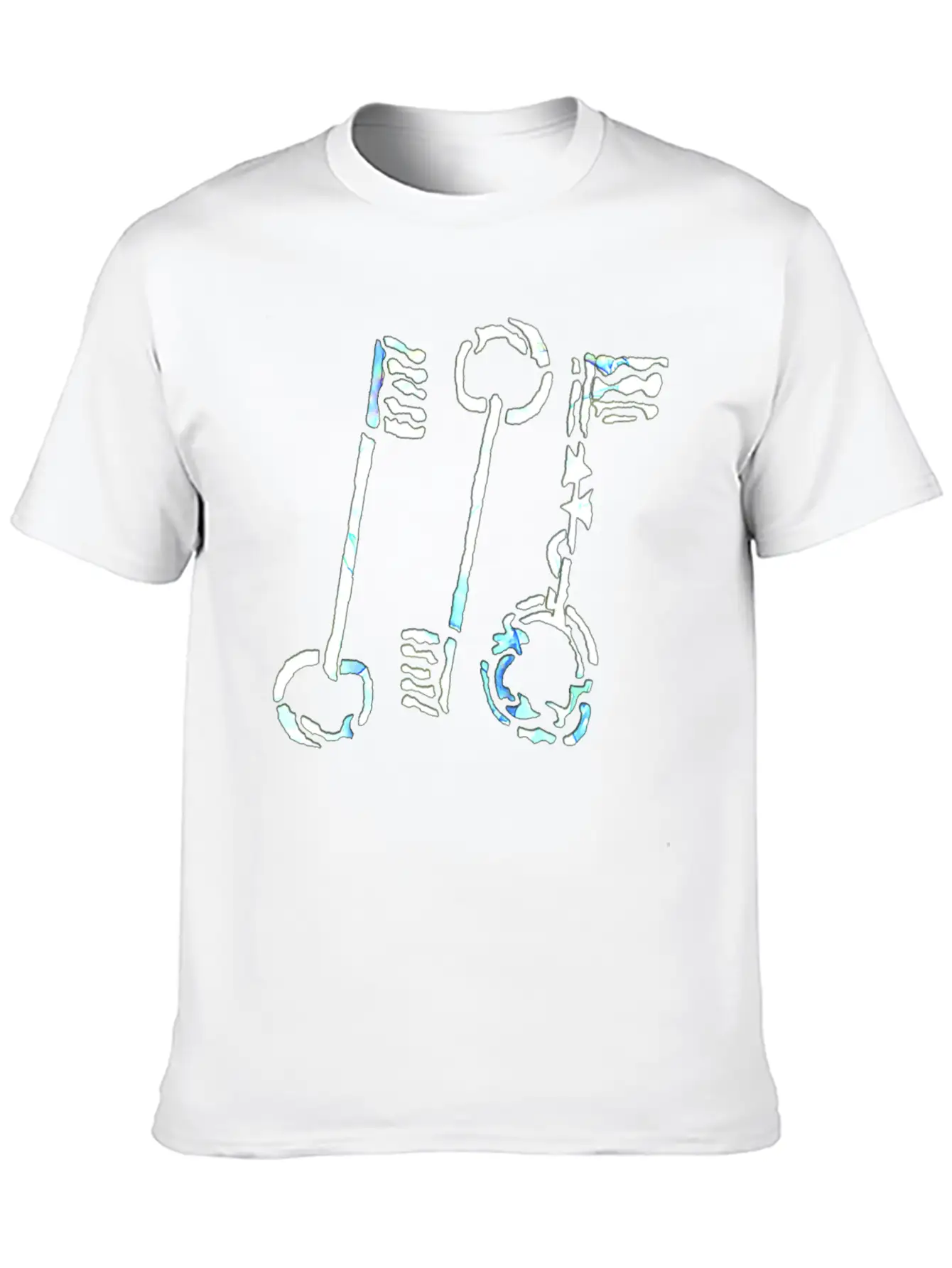 The Three Keys Essential Cotton Tee For Daily Outfits ¨C Unisex Style