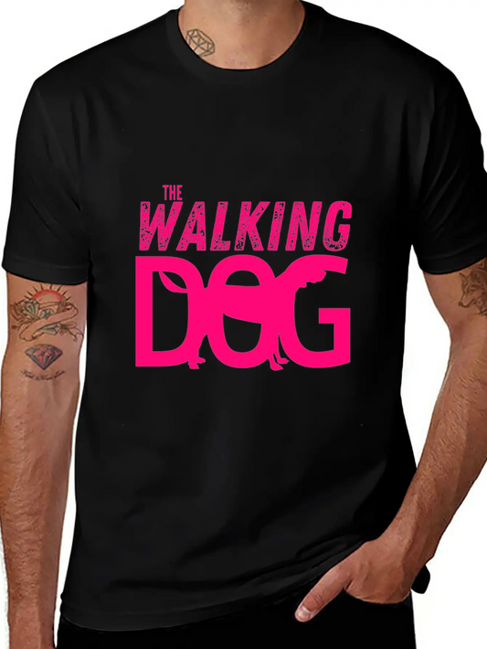 The Walking Dog The Running Dog Essential Cotton Tee For Daily Outfits ¨C Unisex Style