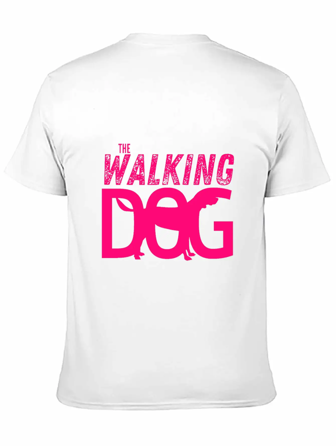 The Walking Dog The Running Dog Essential Cotton Tee For Daily Outfits ¨C Unisex Style
