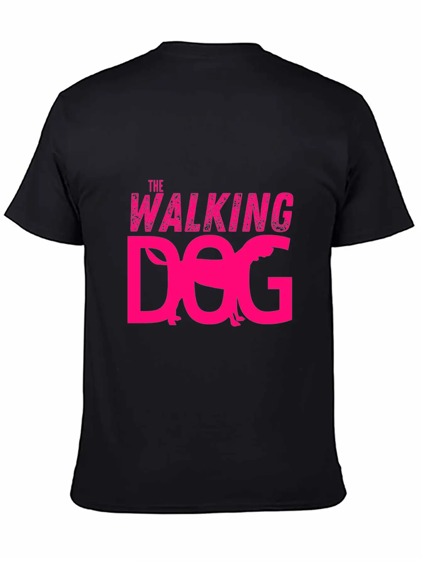 The Walking Dog The Running Dog Essential Cotton Tee For Daily Outfits ¨C Unisex Style