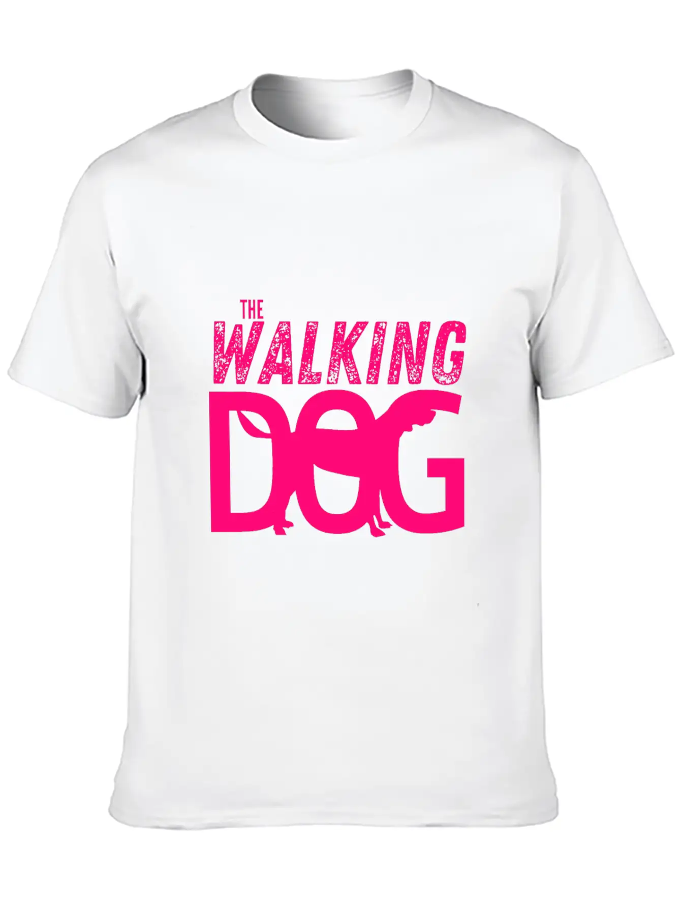 The Walking Dog The Running Dog Essential Cotton Tee For Daily Outfits ¨C Unisex Style