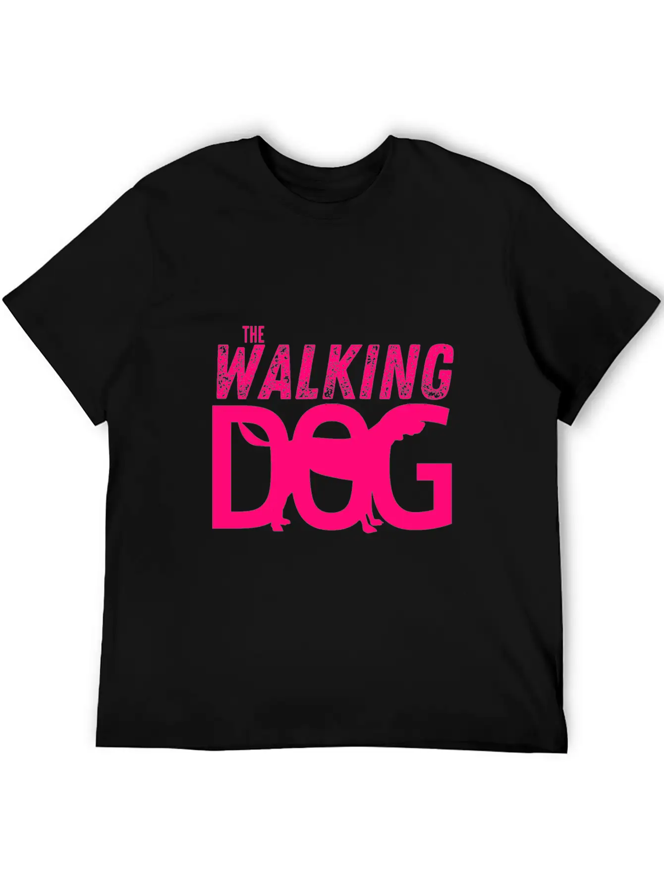 The Walking Dog The Running Dog Essential Cotton Tee For Daily Outfits ¨C Unisex Style