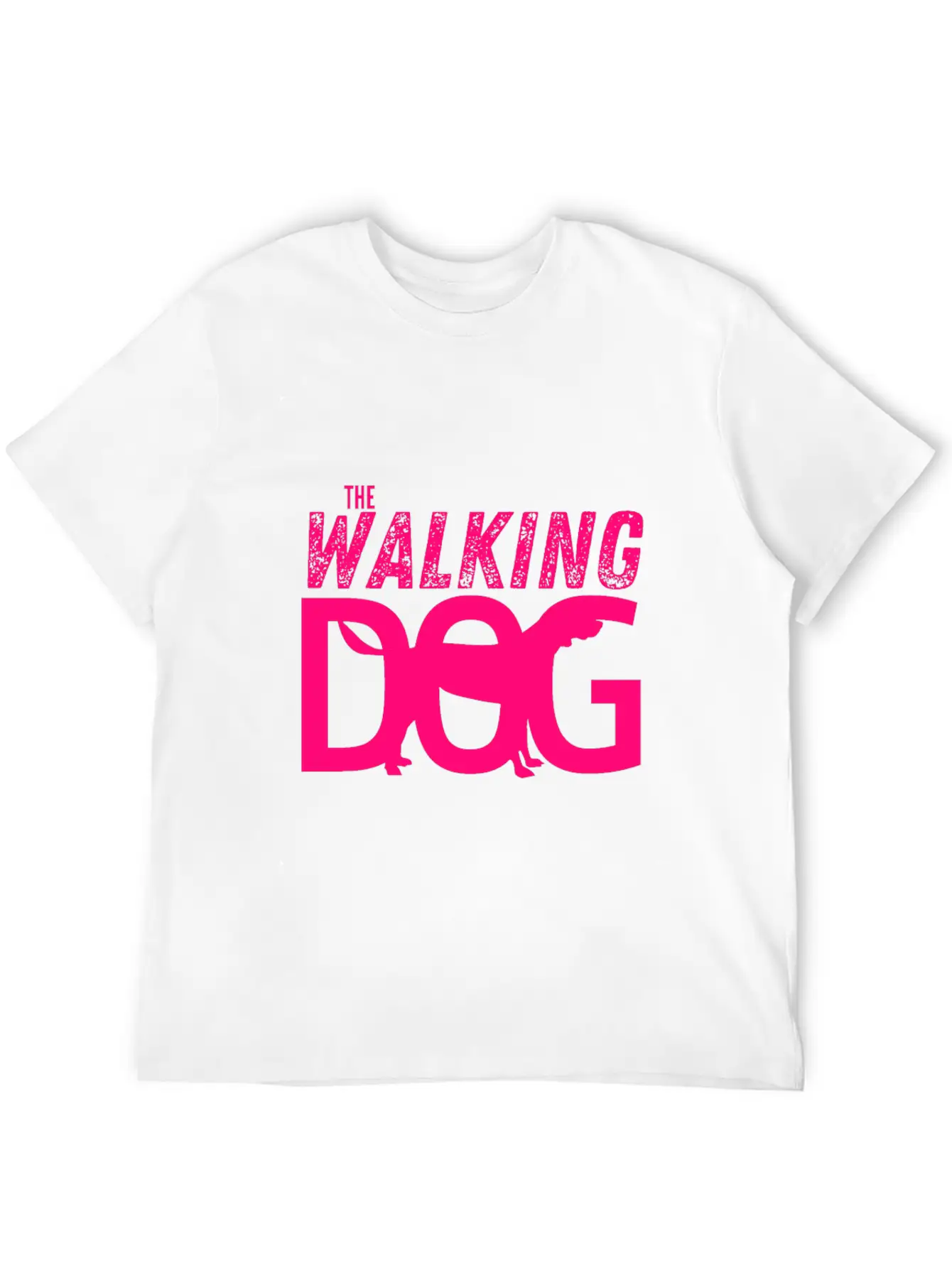 The Walking Dog The Running Dog Essential Cotton Tee For Daily Outfits ¨C Unisex Style