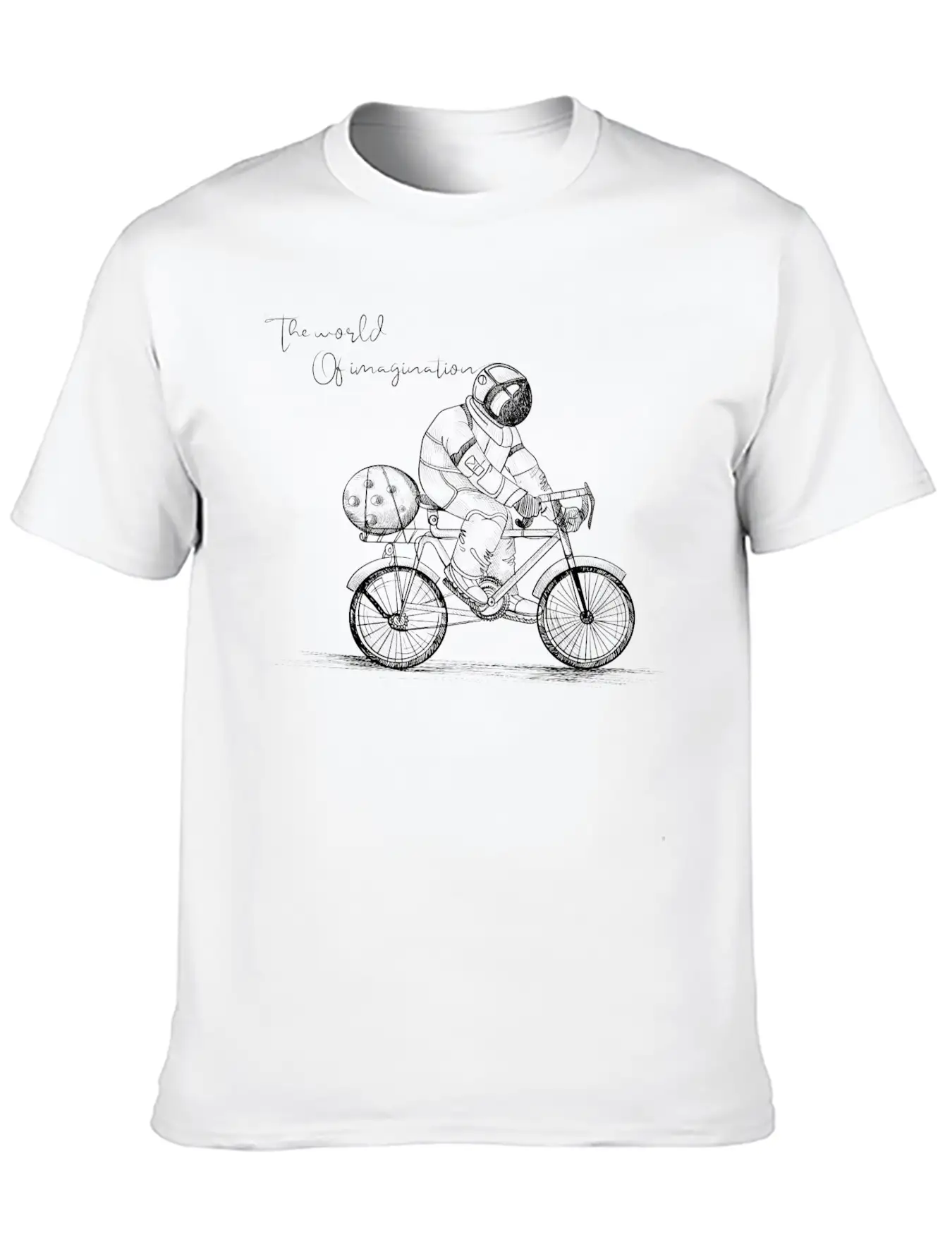 The World Of Imagination Basic Graphic T-Shirt ¨C Daily Comfort In Soft Cotton