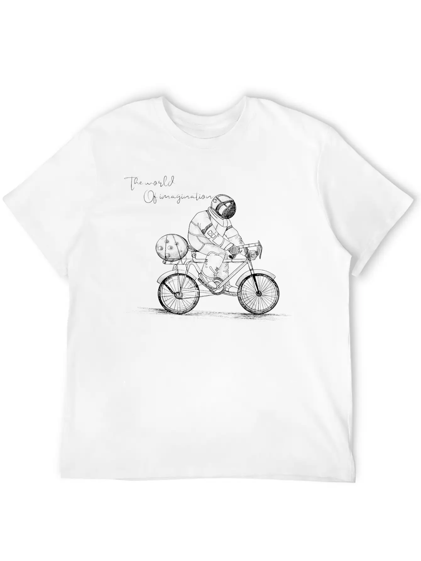 The World Of Imagination Basic Graphic T-Shirt ¨C Daily Comfort In Soft Cotton