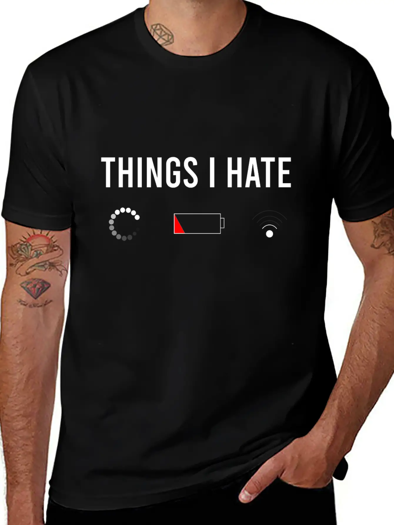 Things I Hate Soft Cotton Short Sleeve Tee ¨C Unisex Wardrobe Staple