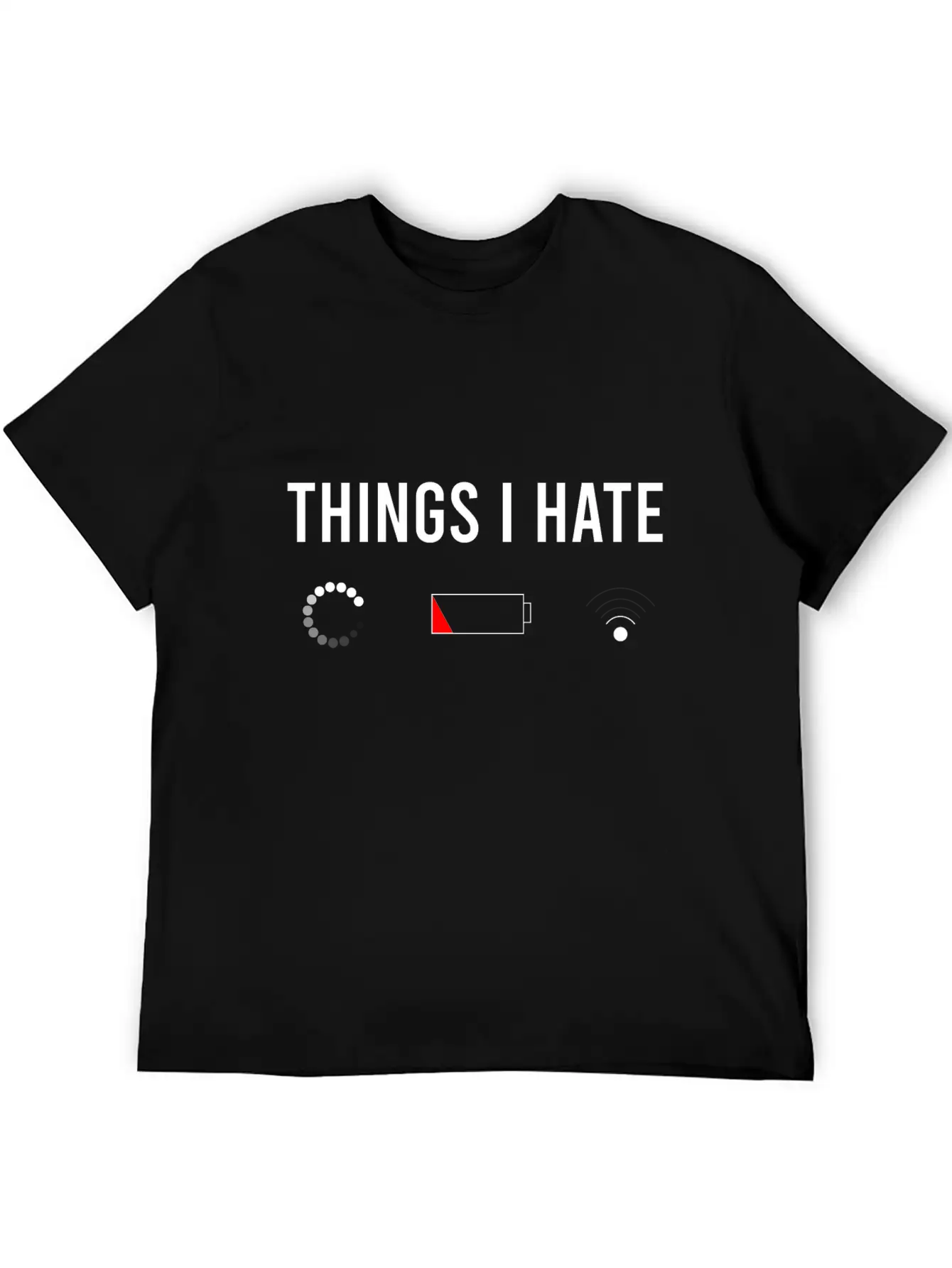Things I Hate Soft Cotton Short Sleeve Tee ¨C Unisex Wardrobe Staple