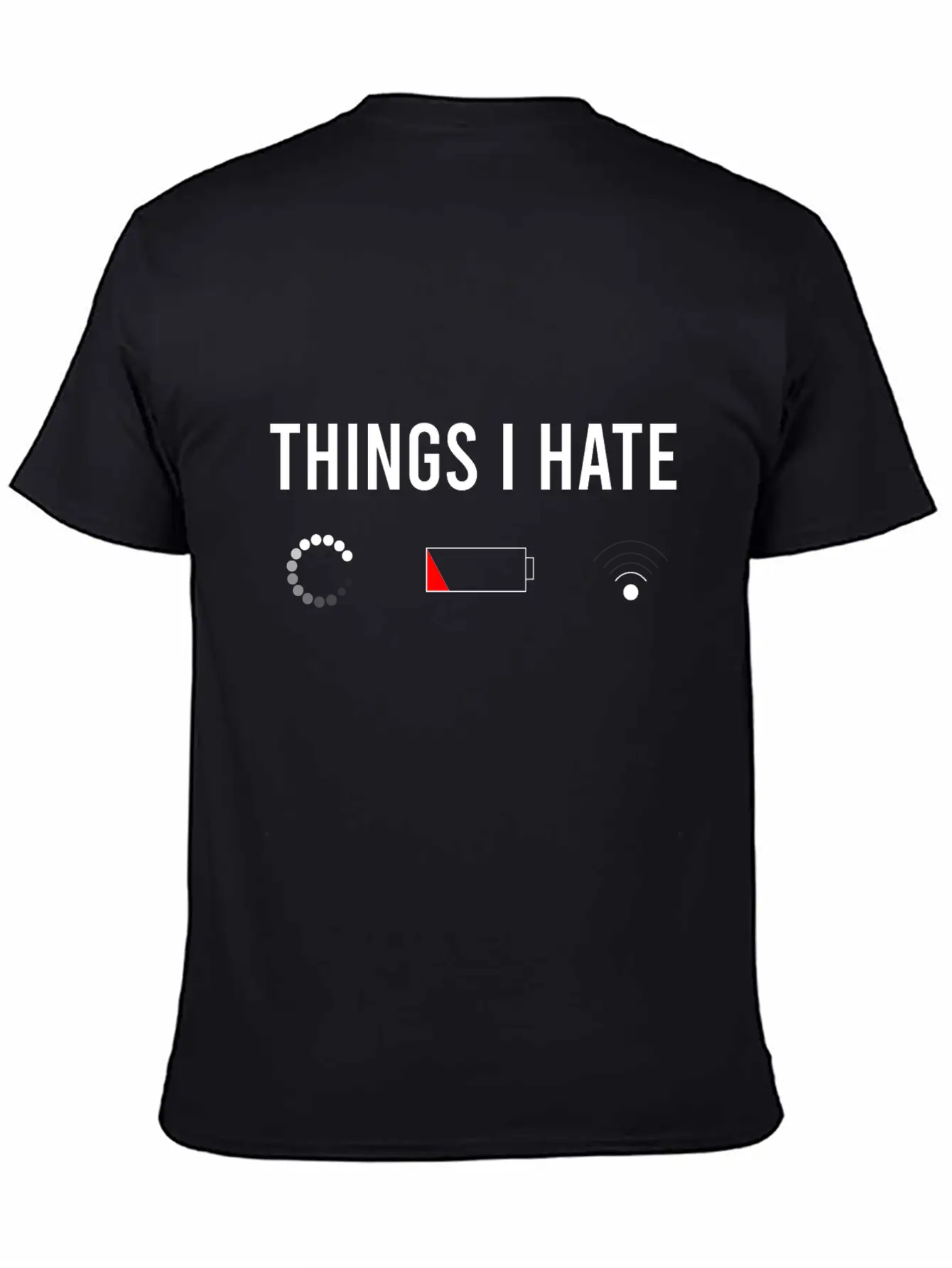 Things I Hate Soft Cotton Short Sleeve Tee ¨C Unisex Wardrobe Staple