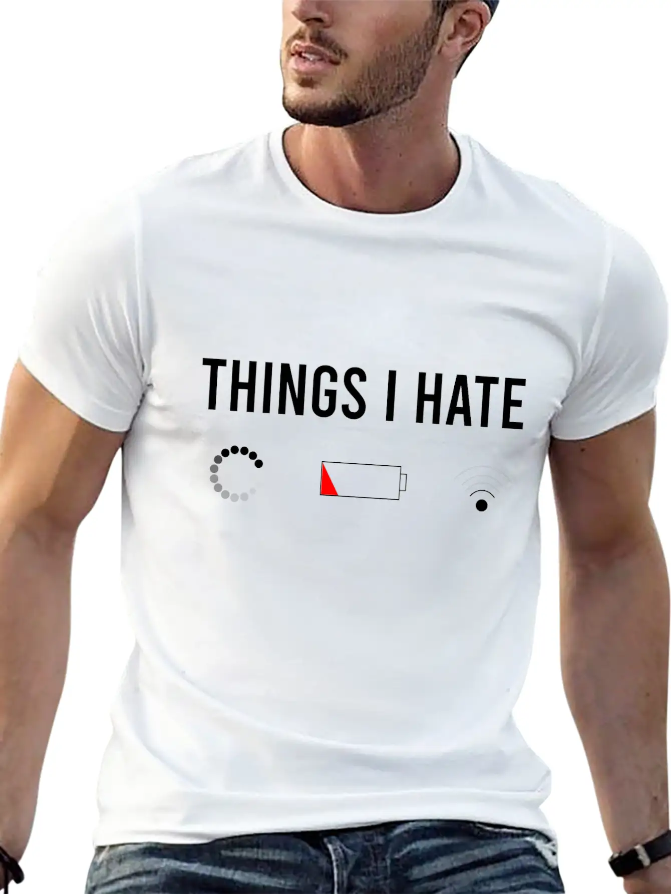 Things I Hate Soft Cotton Short Sleeve Tee ¨C Unisex Wardrobe Staple