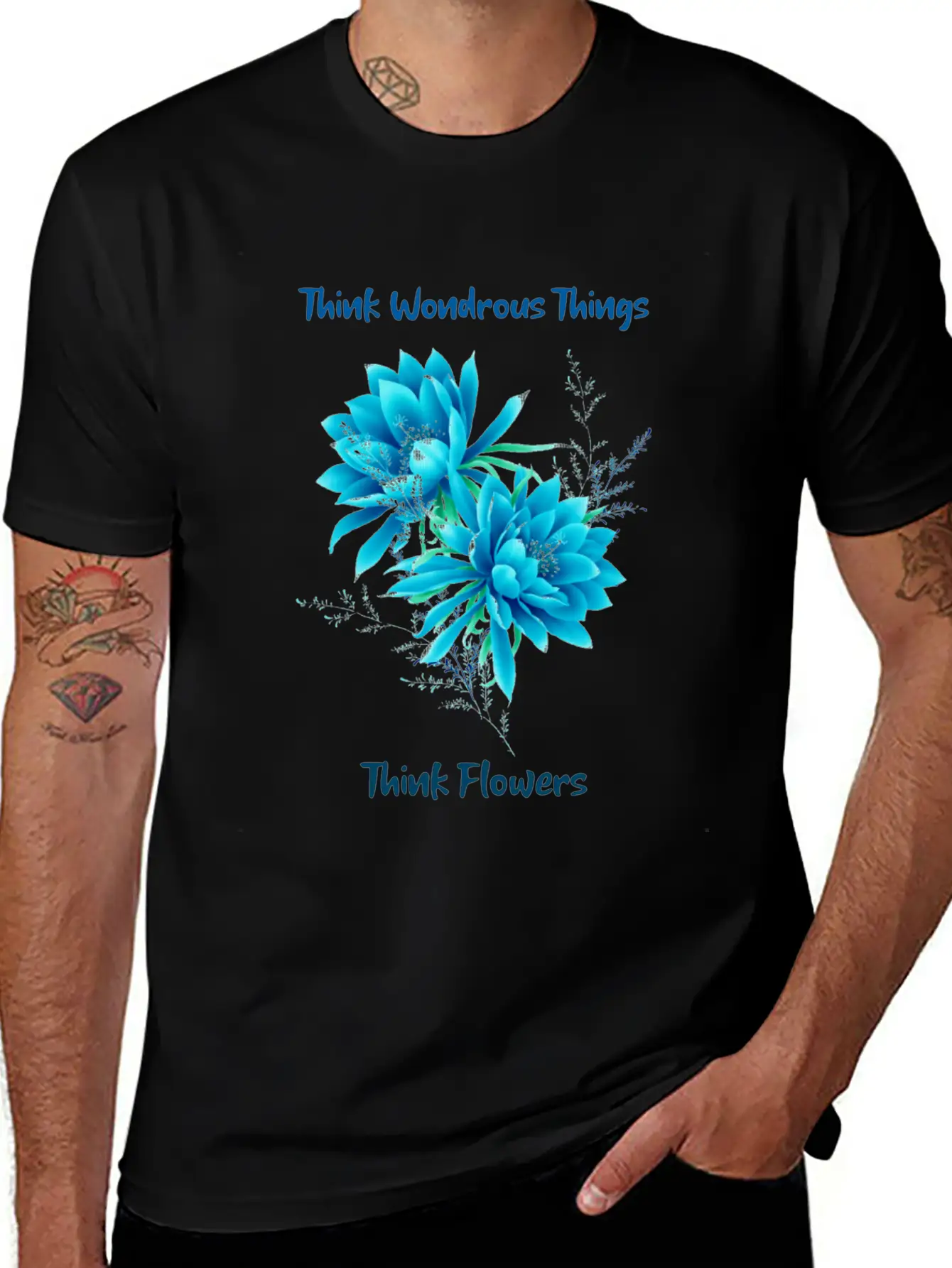 Think Of Wondrous Things Unisex Casual T-Shirt ¨C Clean Design For Daily Comfort