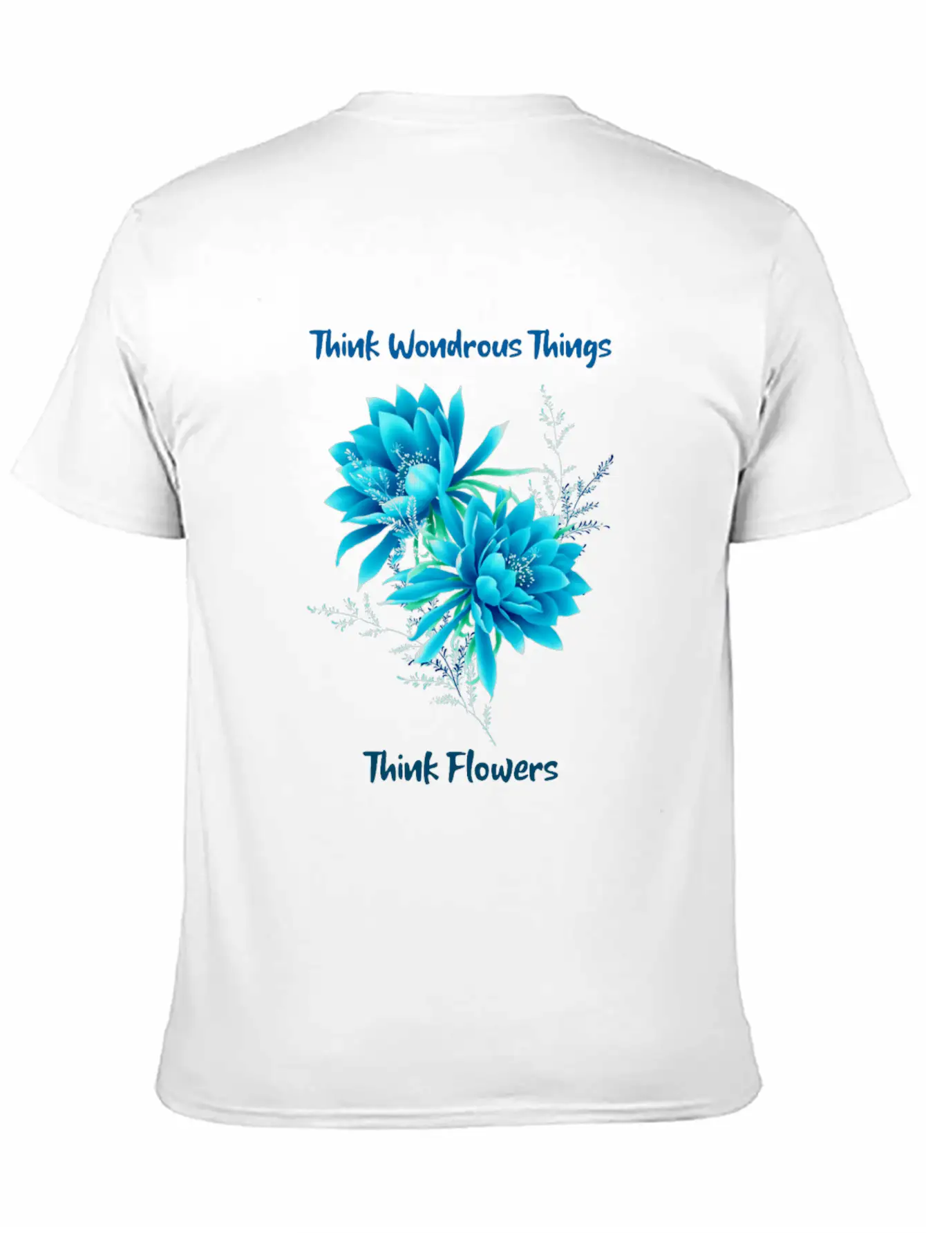Think Of Wondrous Things Unisex Casual T-Shirt ¨C Clean Design For Daily Comfort