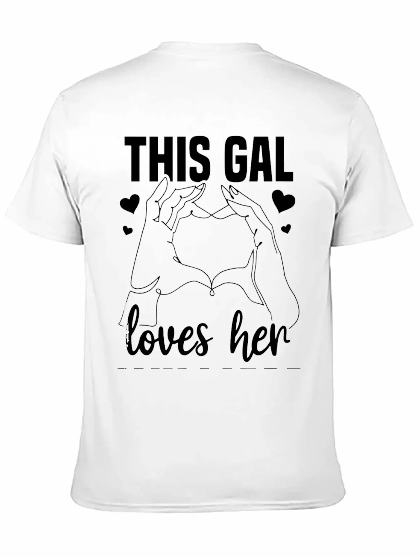 This Gal Loves Her William Clothing For Women Vale Basic Graphic T-Shirt ¨C Daily Comfort In Soft Cotton