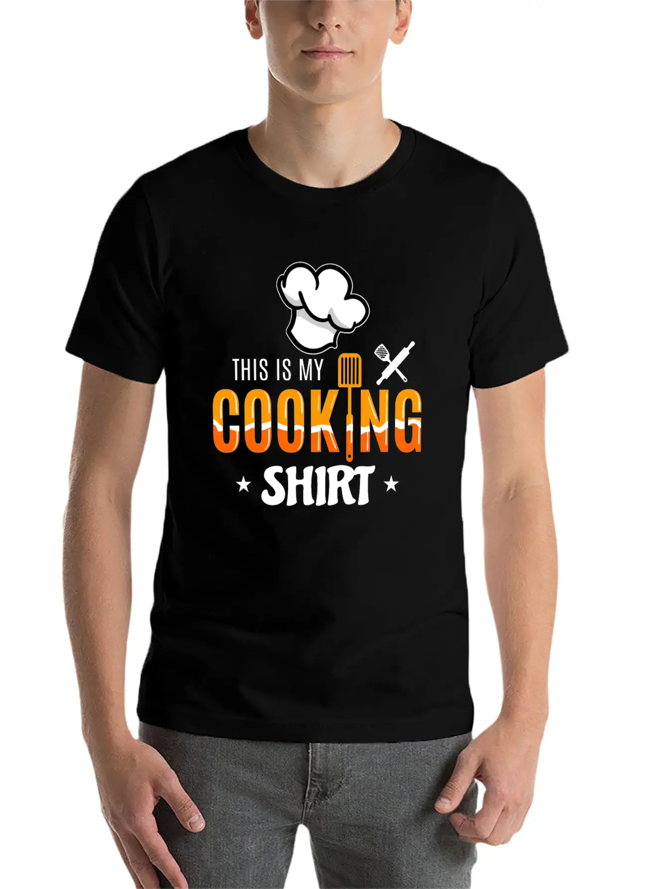 This Is My Cooking Shirt Cook Cooking Gift Basic Graphic T-Shirt ¨C Daily Comfort In Soft Cotton