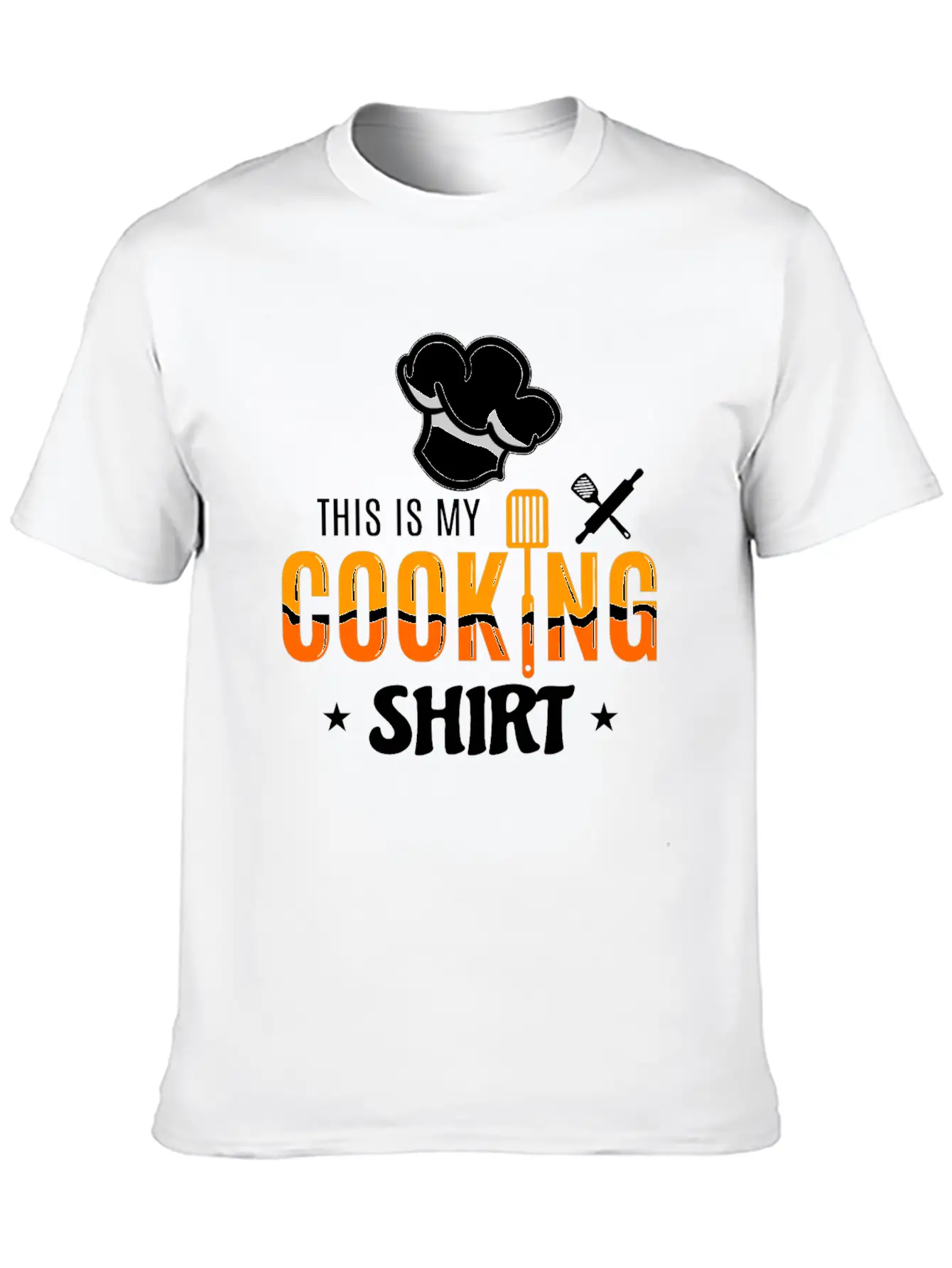 This Is My Cooking Shirt Cook Cooking Gift Basic Graphic T-Shirt ¨C Daily Comfort In Soft Cotton