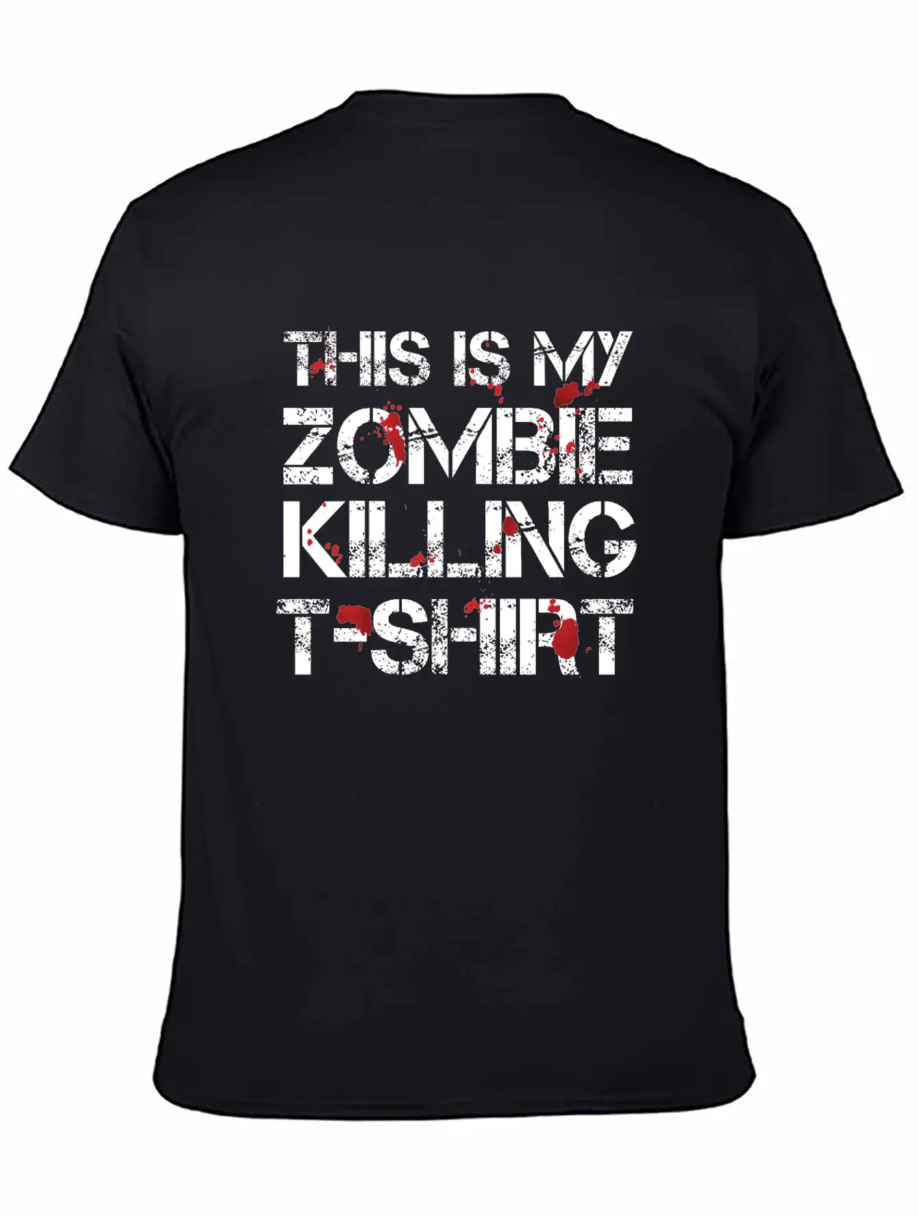 This Is My Zombie Killing Shirt Shirt Basic Graphic T-Shirt ¨C Daily Comfort In Soft Cotton