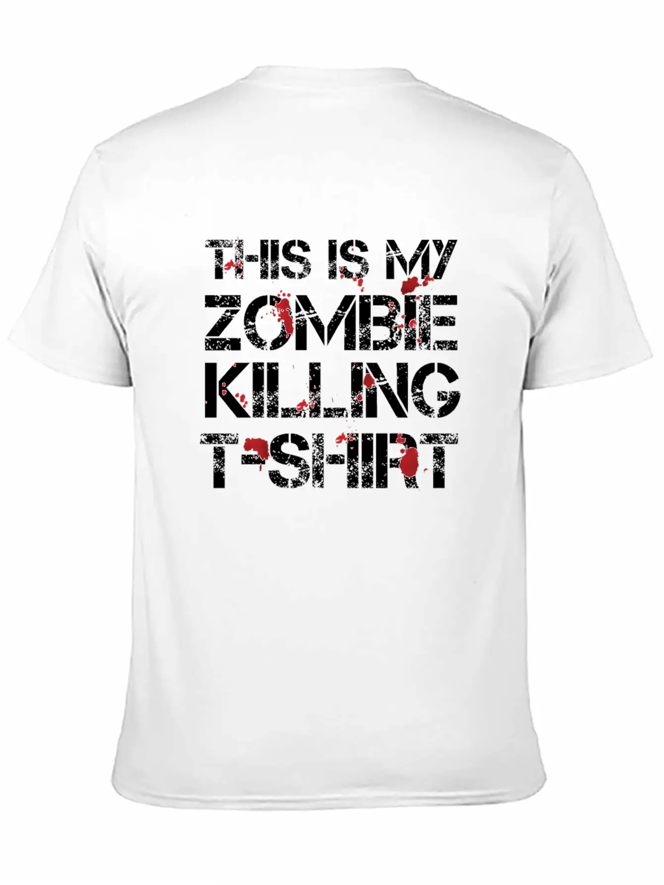 This Is My Zombie Killing Shirt Shirt Basic Graphic T-Shirt ¨C Daily Comfort In Soft Cotton