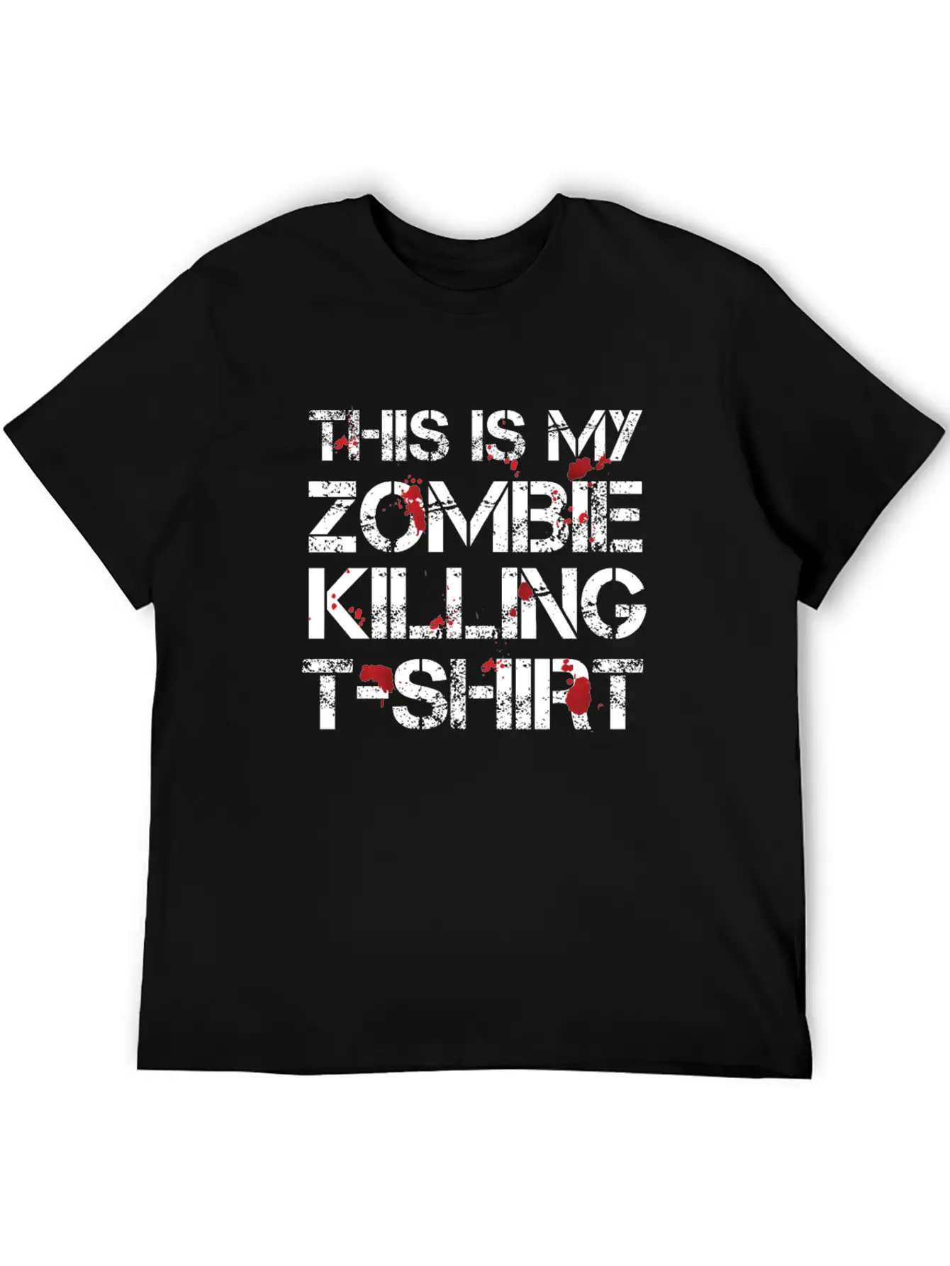 This Is My Zombie Killing Shirt Shirt Basic Graphic T-Shirt ¨C Daily Comfort In Soft Cotton