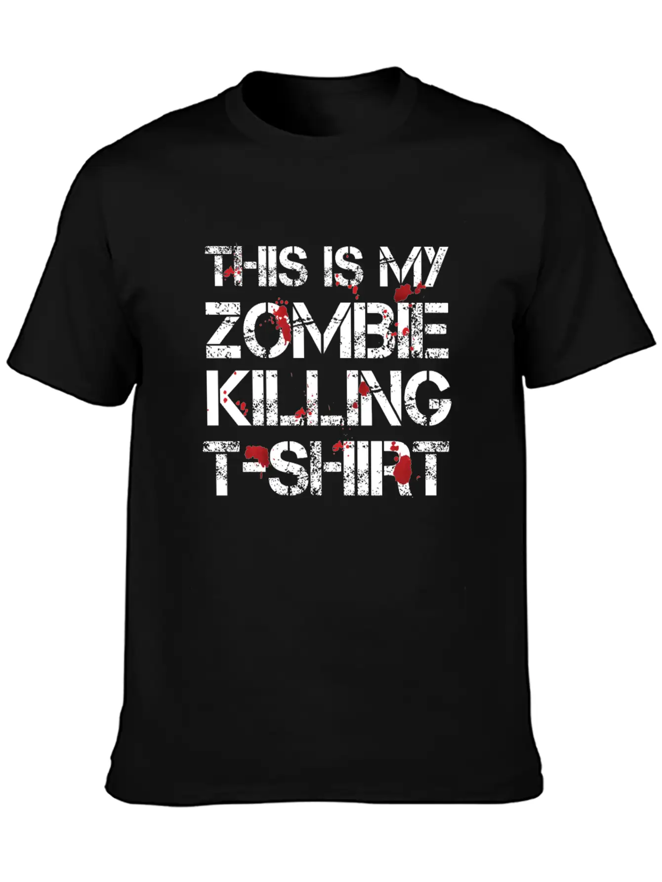 This Is My Zombie Killing Shirt Shirt Basic Graphic T-Shirt ¨C Daily Comfort In Soft Cotton