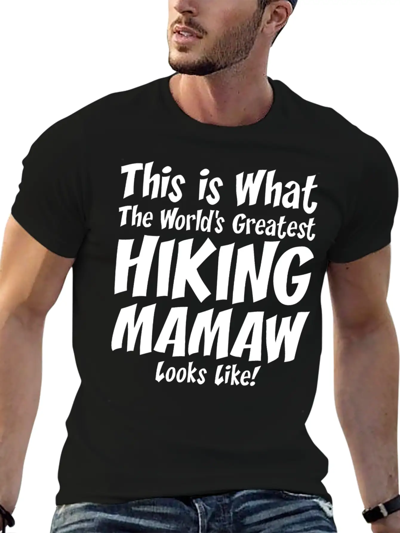 This Is What The Worlds Greatest Hiking Mamaw Soft Cotton Short Sleeve Tee ¨C Unisex Wardrobe Staple