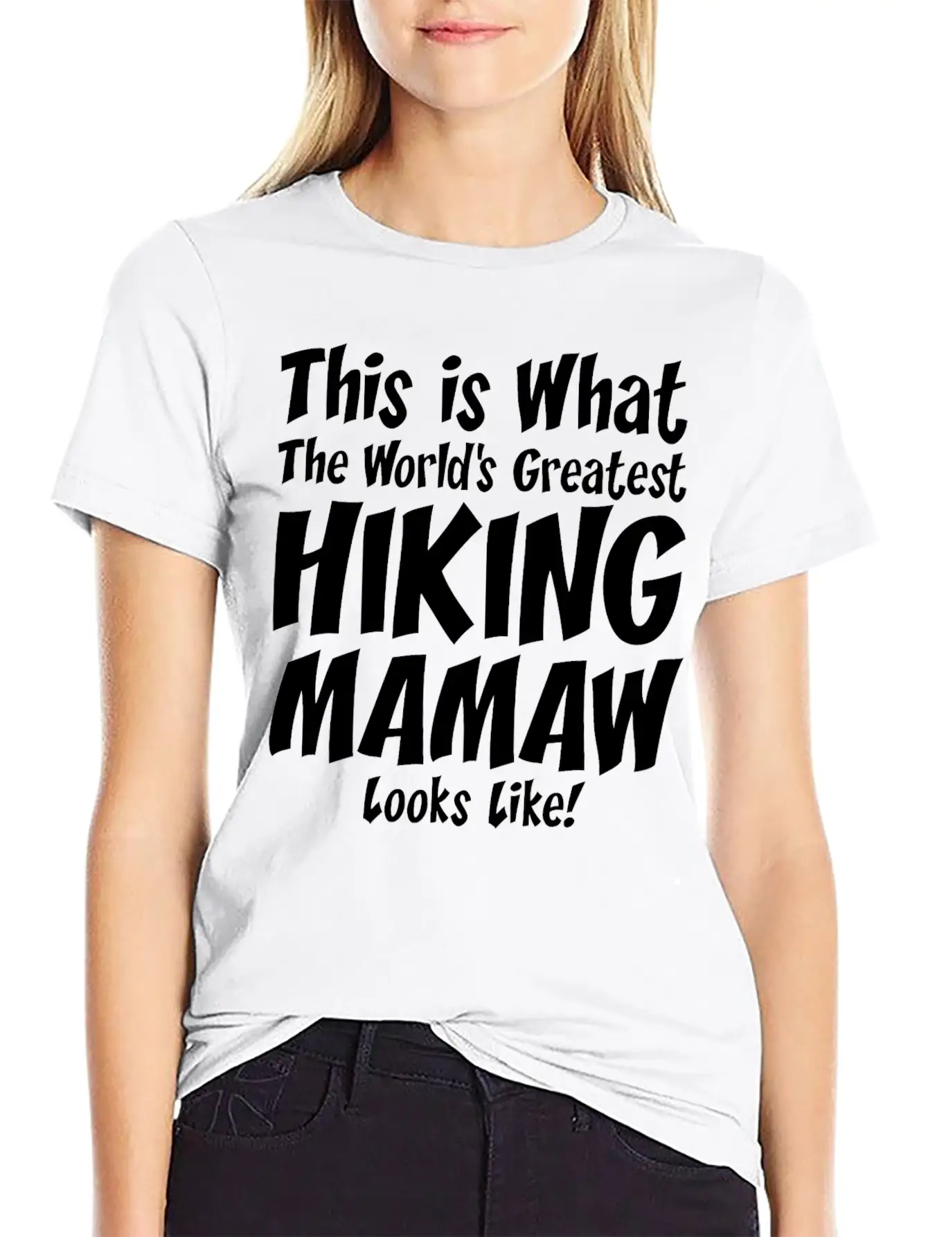This Is What The Worlds Greatest Hiking Mamaw Soft Cotton Short Sleeve Tee ¨C Unisex Wardrobe Staple
