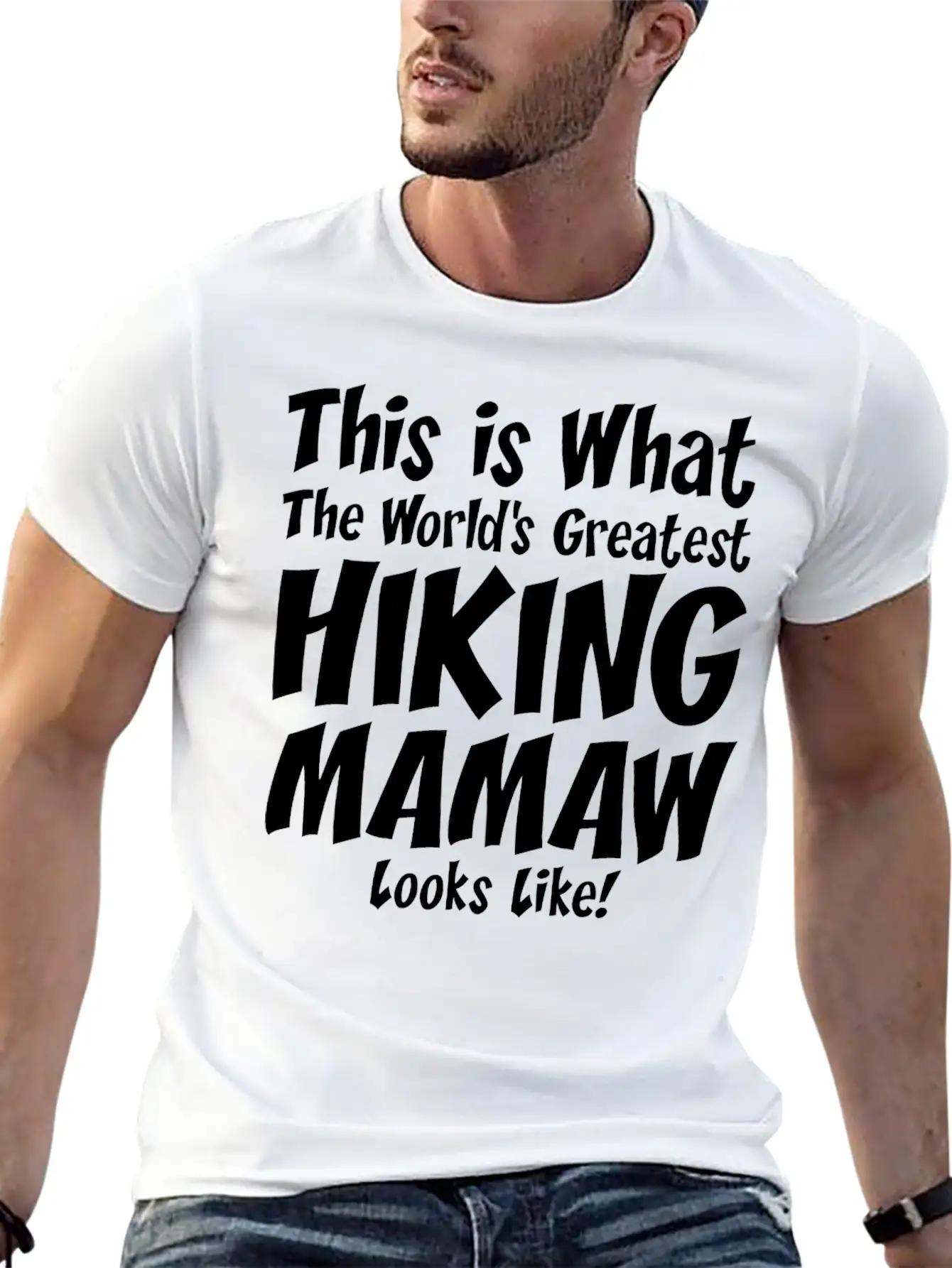 This Is What The Worlds Greatest Hiking Mamaw Soft Cotton Short Sleeve Tee ¨C Unisex Wardrobe Staple