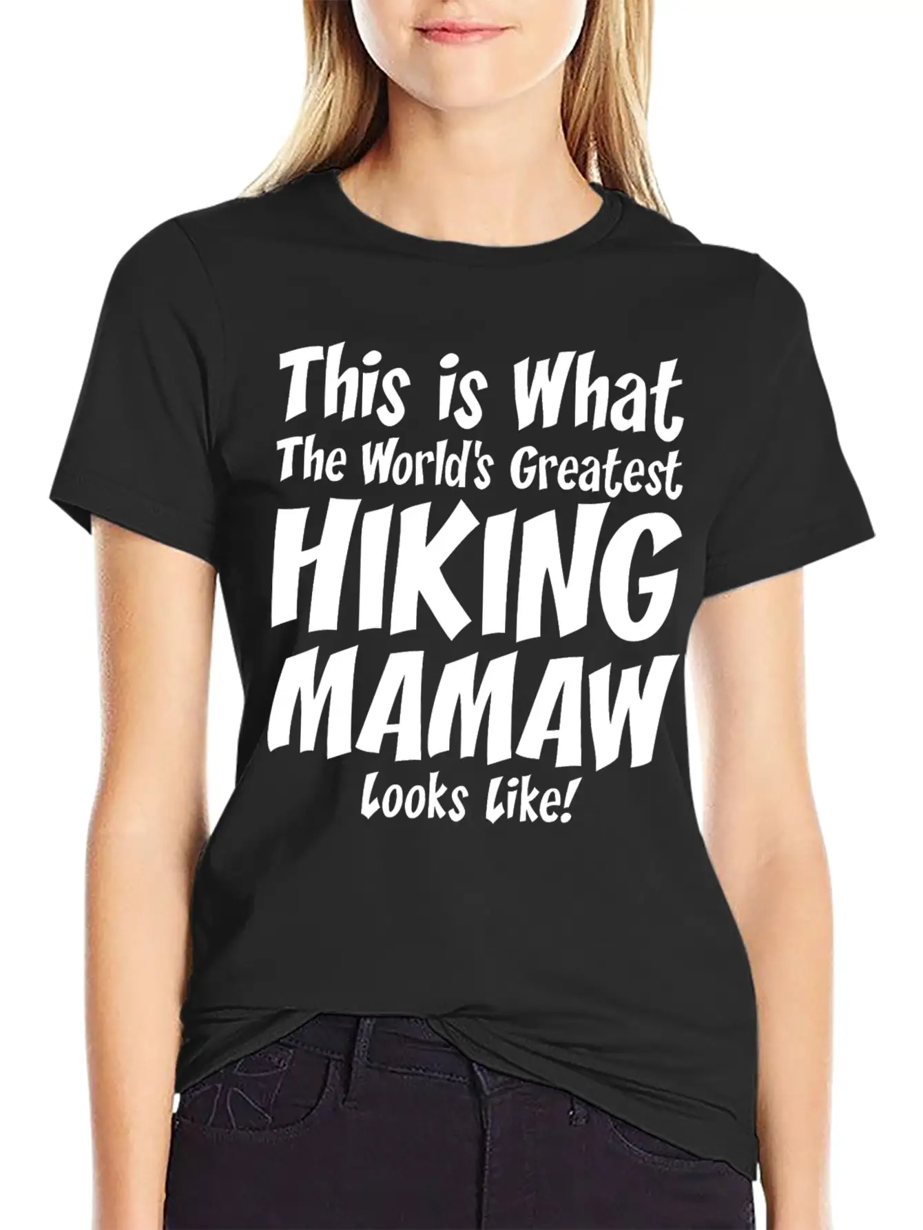 This Is What The Worlds Greatest Hiking Mamaw Soft Cotton Short Sleeve Tee ¨C Unisex Wardrobe Staple