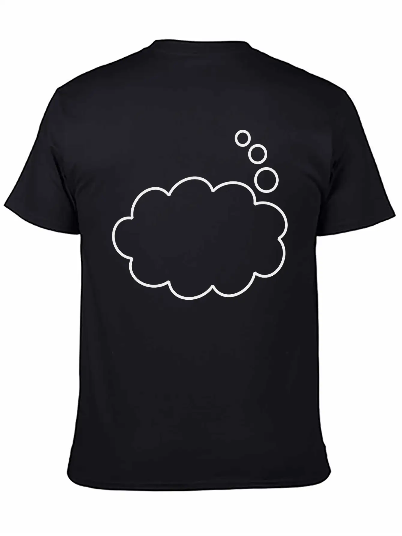 Thought Balloon (outline) Soft Cotton Short Sleeve Tee ¨C Unisex Wardrobe Staple