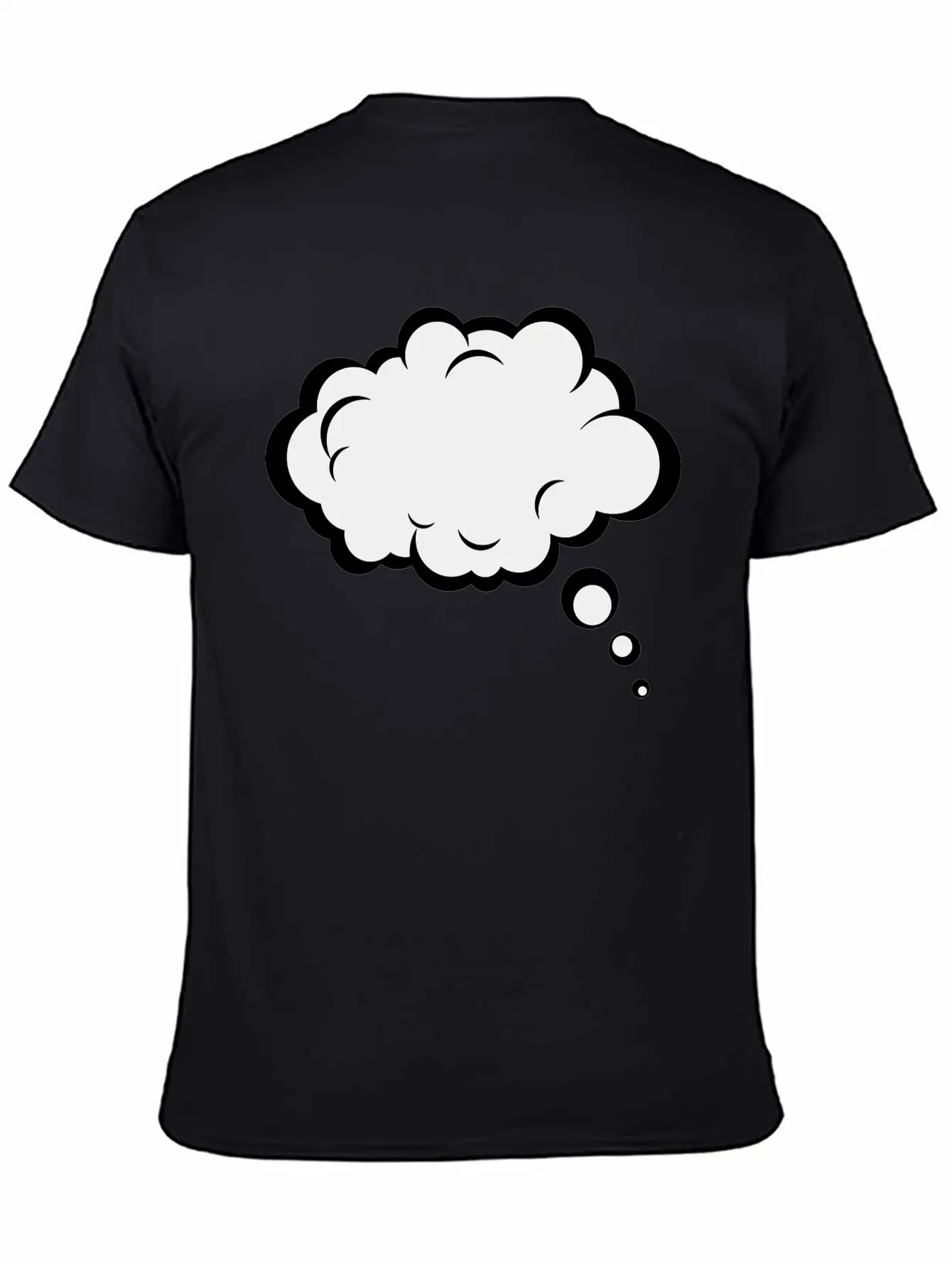 Thought Bubble Essential Cotton Tee For Daily Outfits ¨C Unisex Style