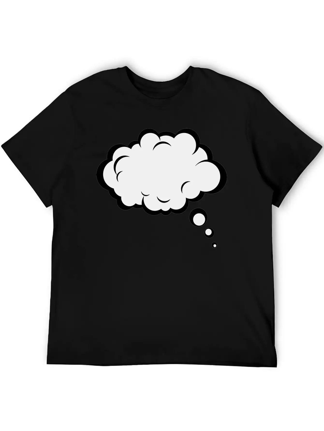 Thought Bubble Essential Cotton Tee For Daily Outfits ¨C Unisex Style