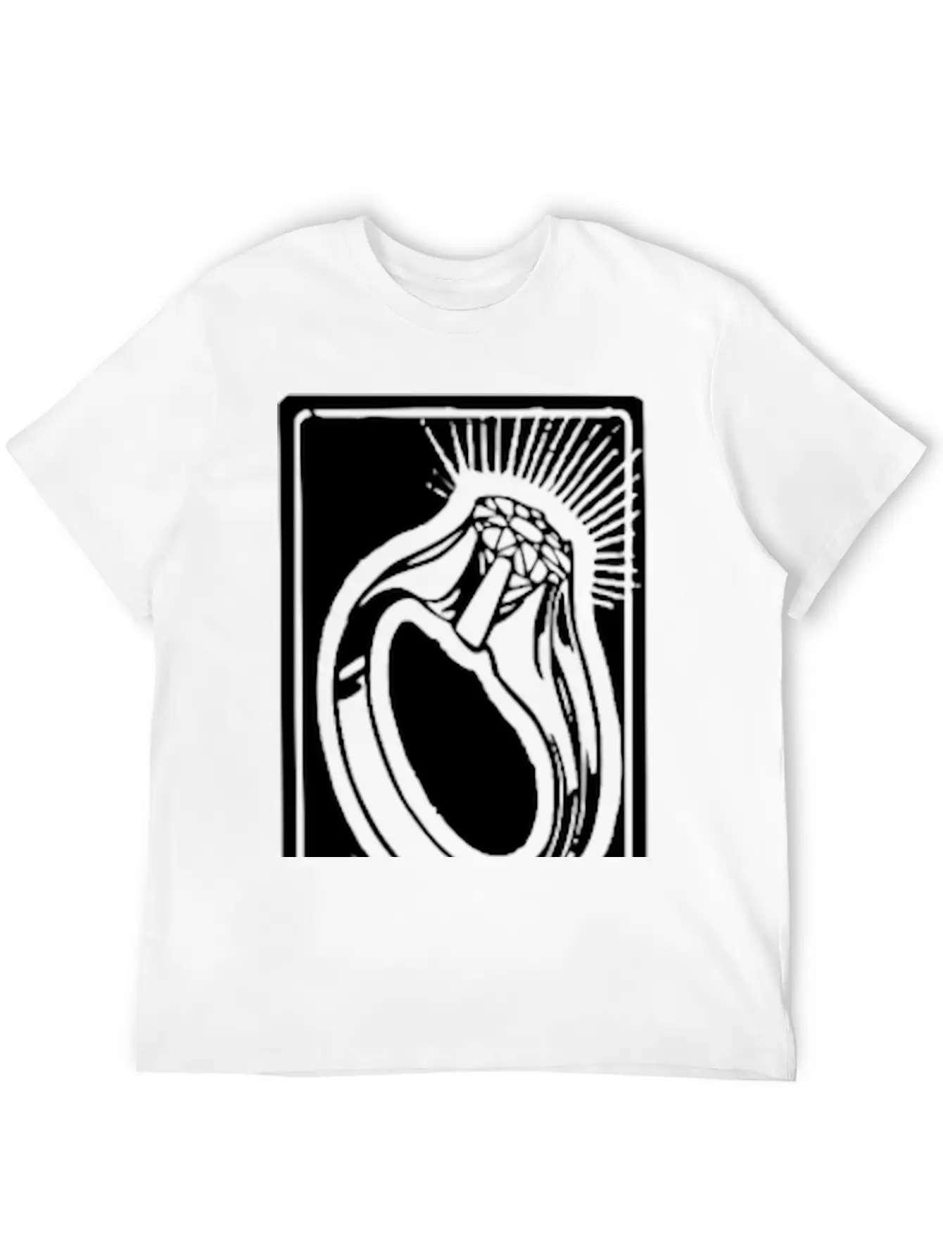 Three Rings Essential Cotton Tee For Daily Outfits ¨C Unisex Style