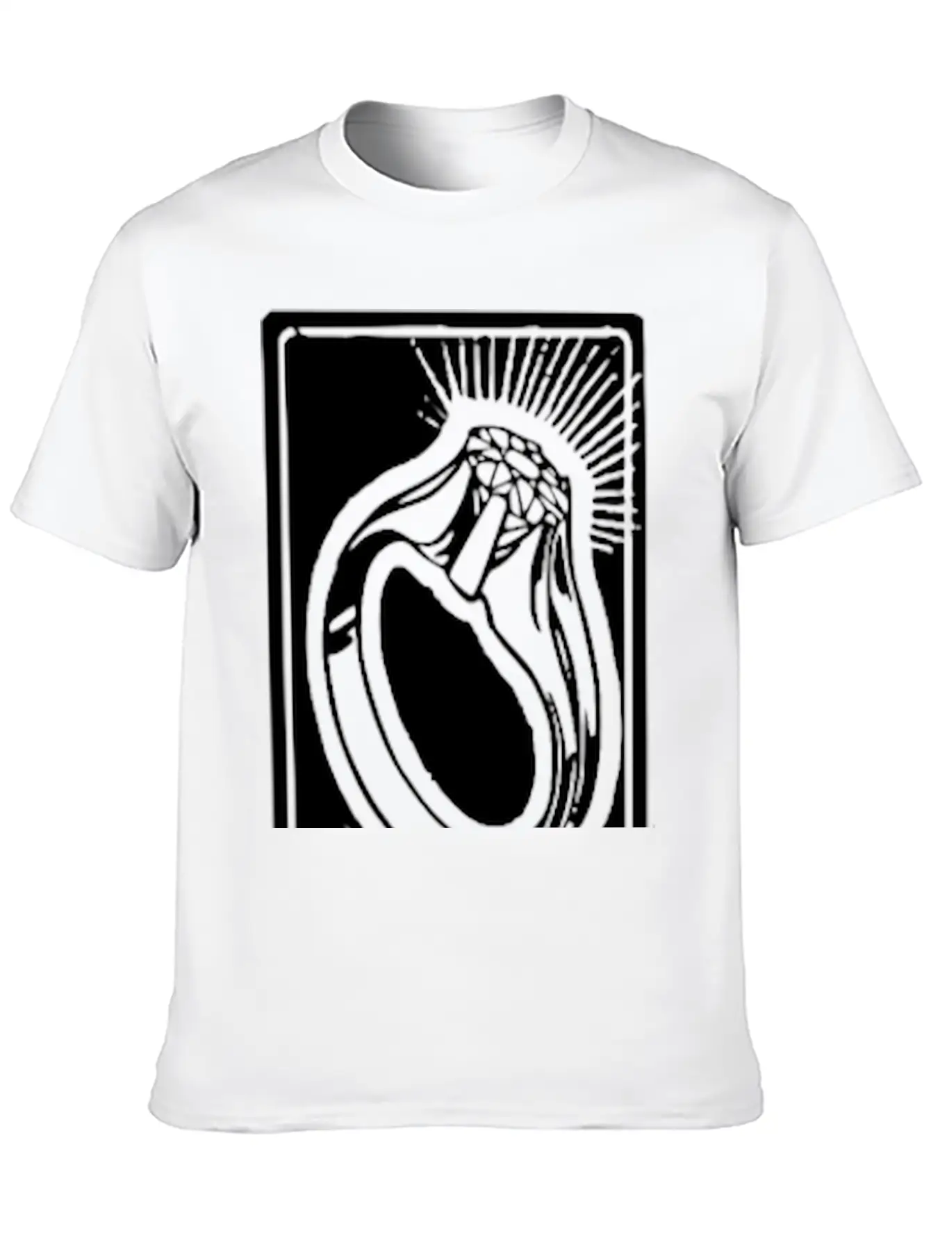 Three Rings Essential Cotton Tee For Daily Outfits ¨C Unisex Style