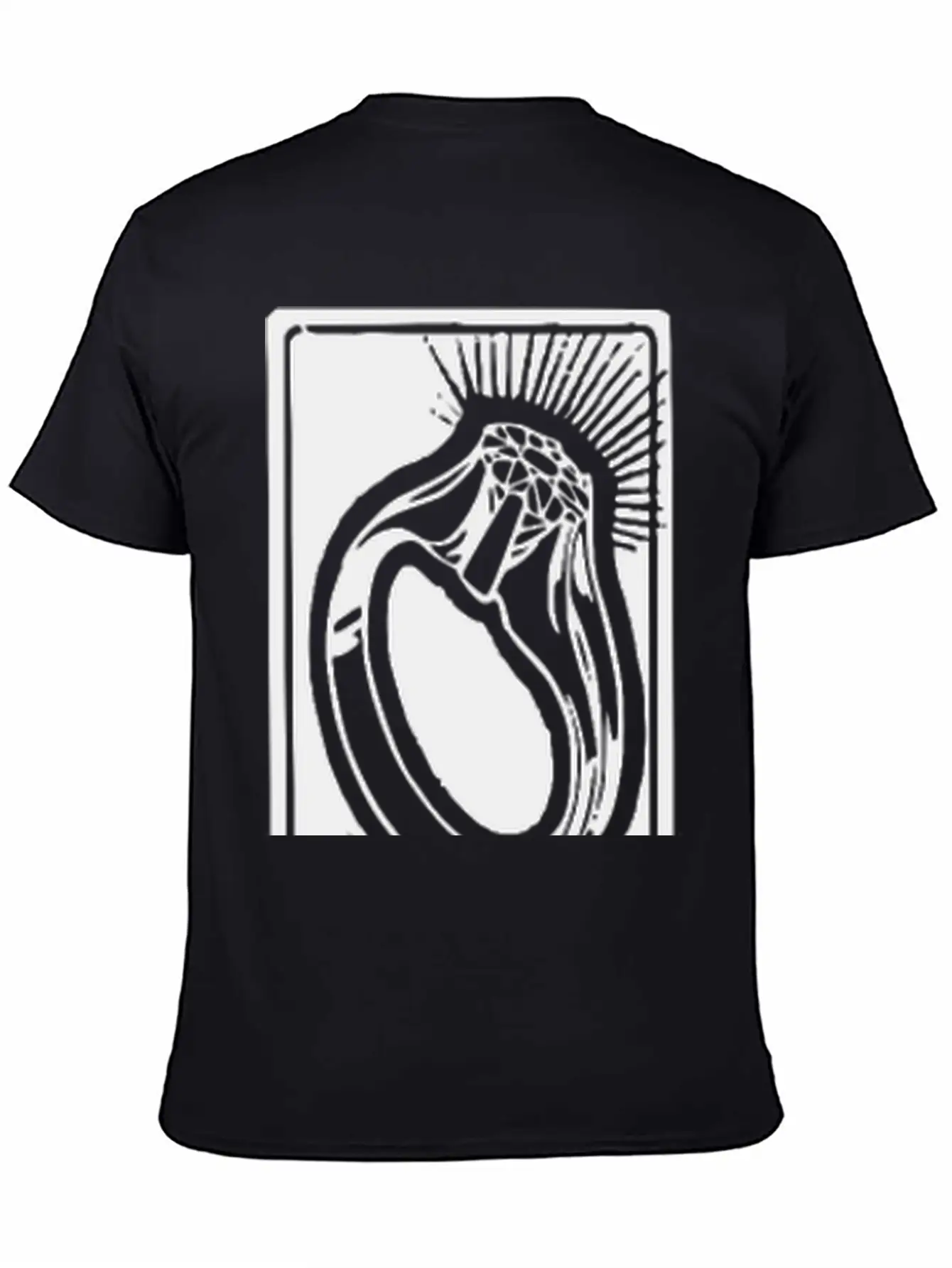 Three Rings Essential Cotton Tee For Daily Outfits ¨C Unisex Style