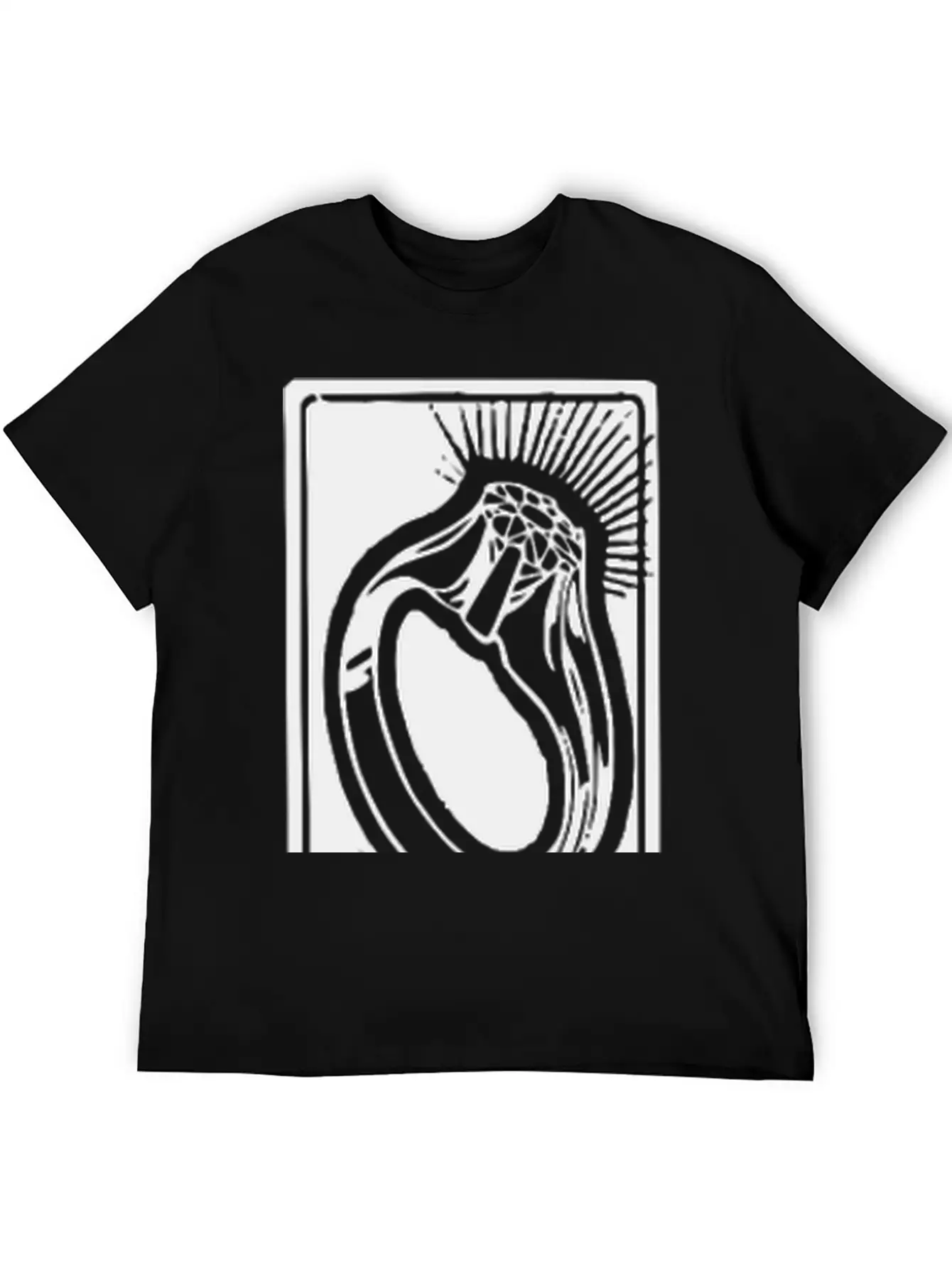 Three Rings Essential Cotton Tee For Daily Outfits ¨C Unisex Style