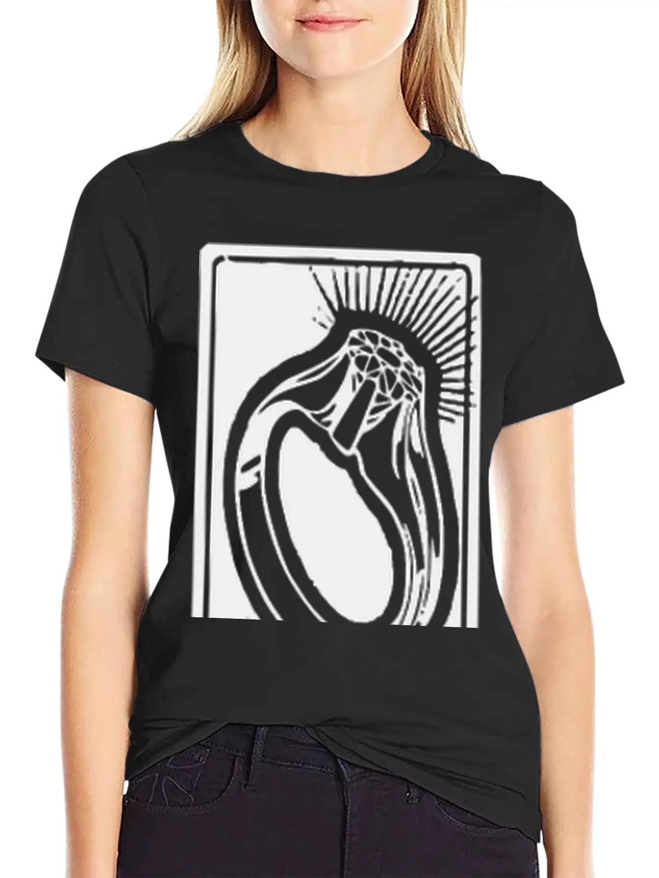 Three Rings Essential Cotton Tee For Daily Outfits ¨C Unisex Style