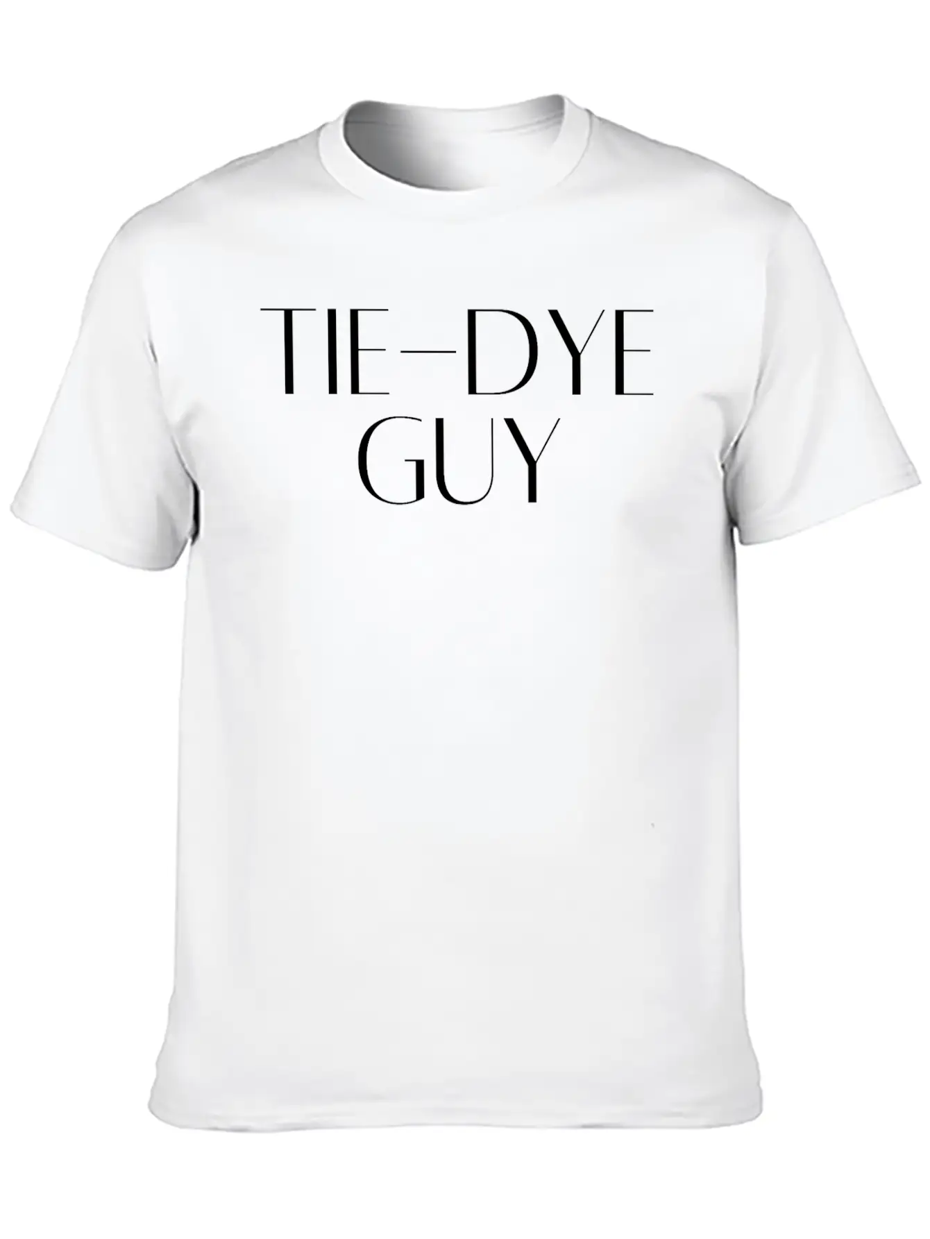 Tie Dye Guy Basic Graphic T-Shirt ¨C Daily Comfort In Soft Cotton