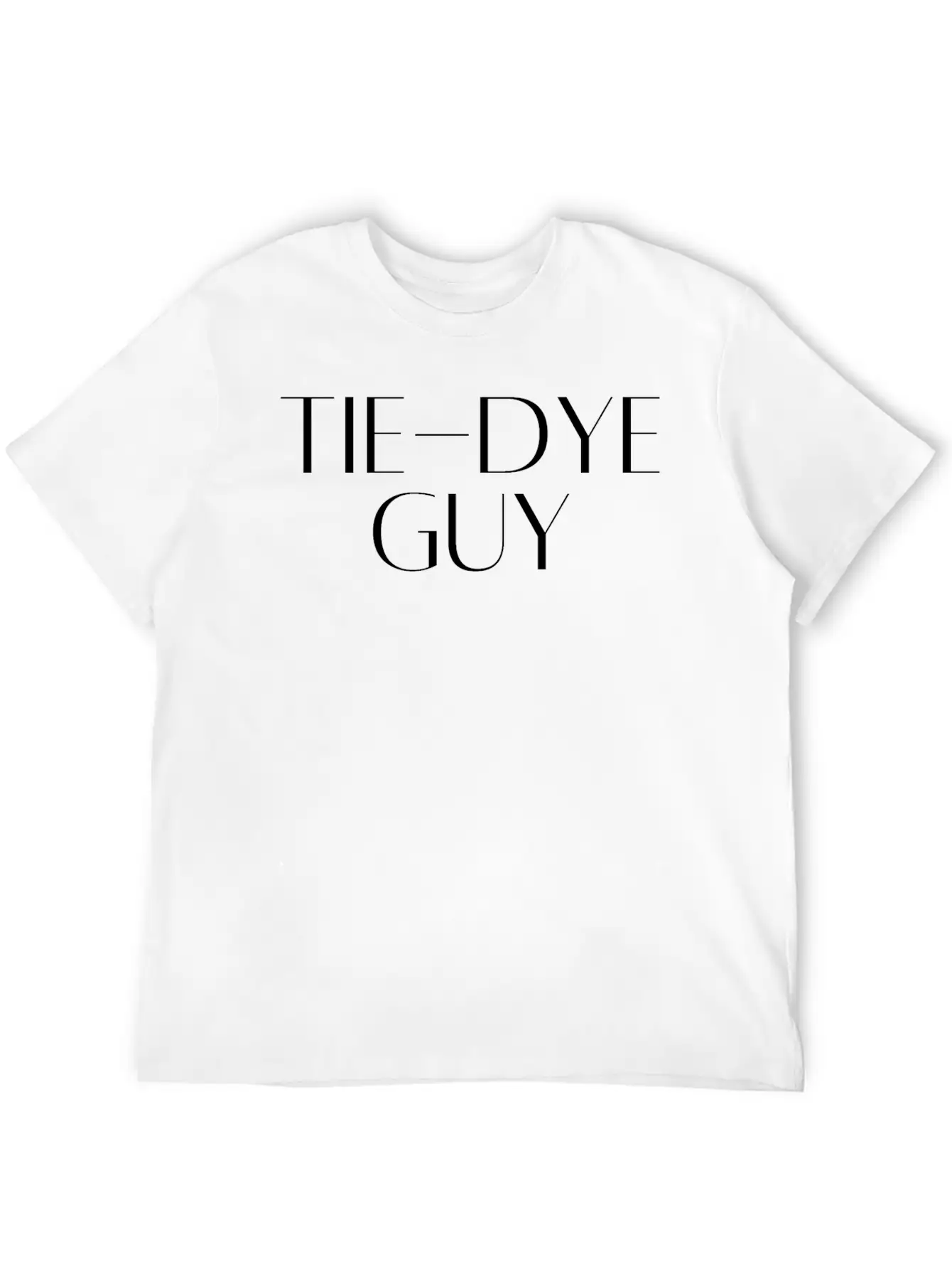 Tie Dye Guy Basic Graphic T-Shirt ¨C Daily Comfort In Soft Cotton