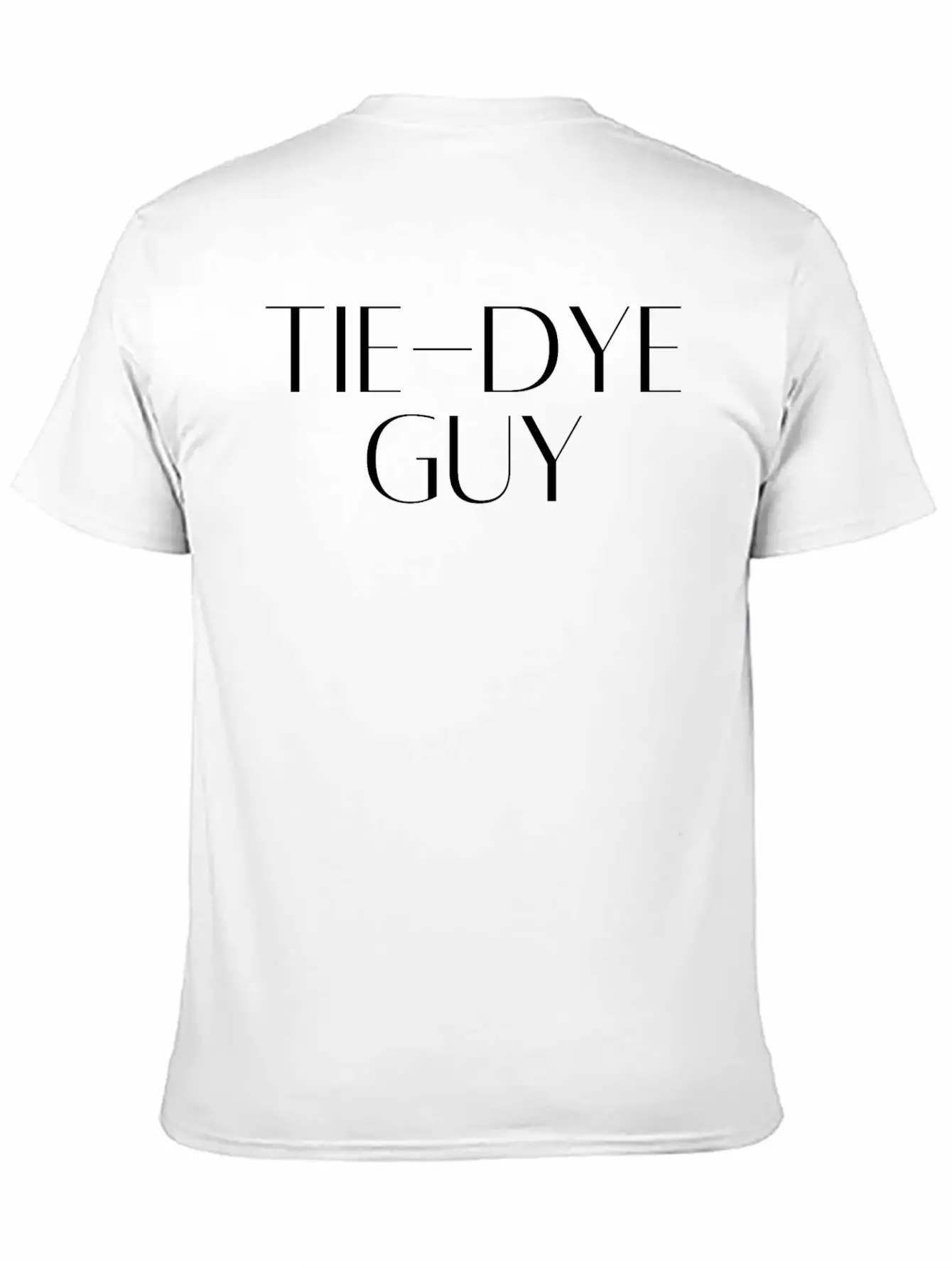 Tie Dye Guy Basic Graphic T-Shirt ¨C Daily Comfort In Soft Cotton