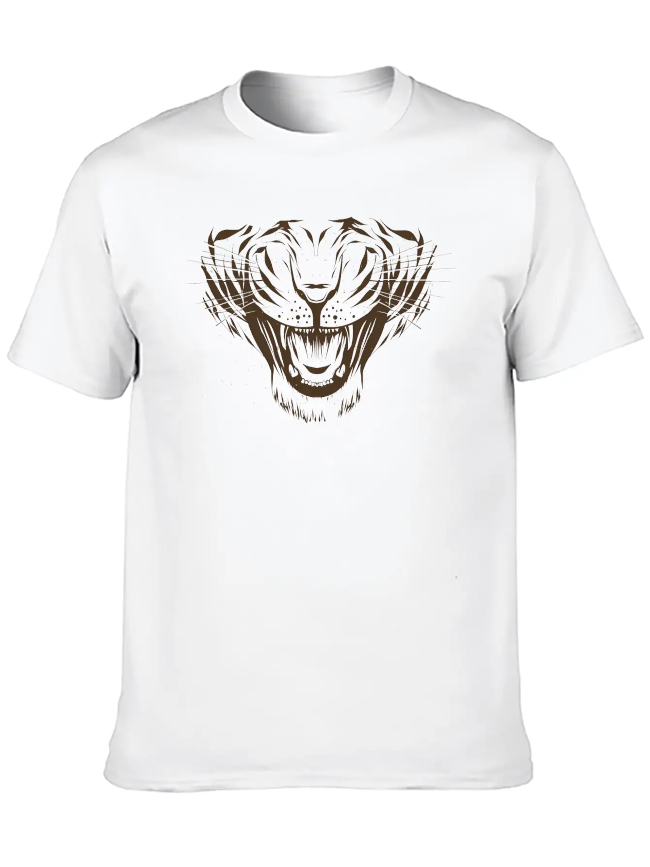 Tiger Soft Cotton Short Sleeve Tee ¨C Unisex Wardrobe Staple