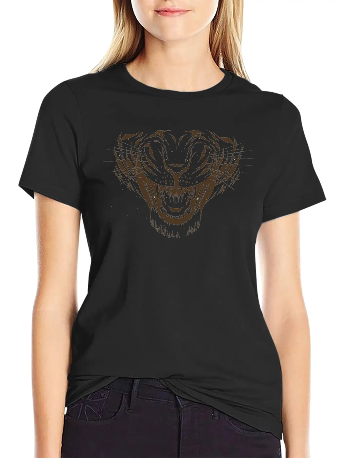 Tiger Soft Cotton Short Sleeve Tee ¨C Unisex Wardrobe Staple