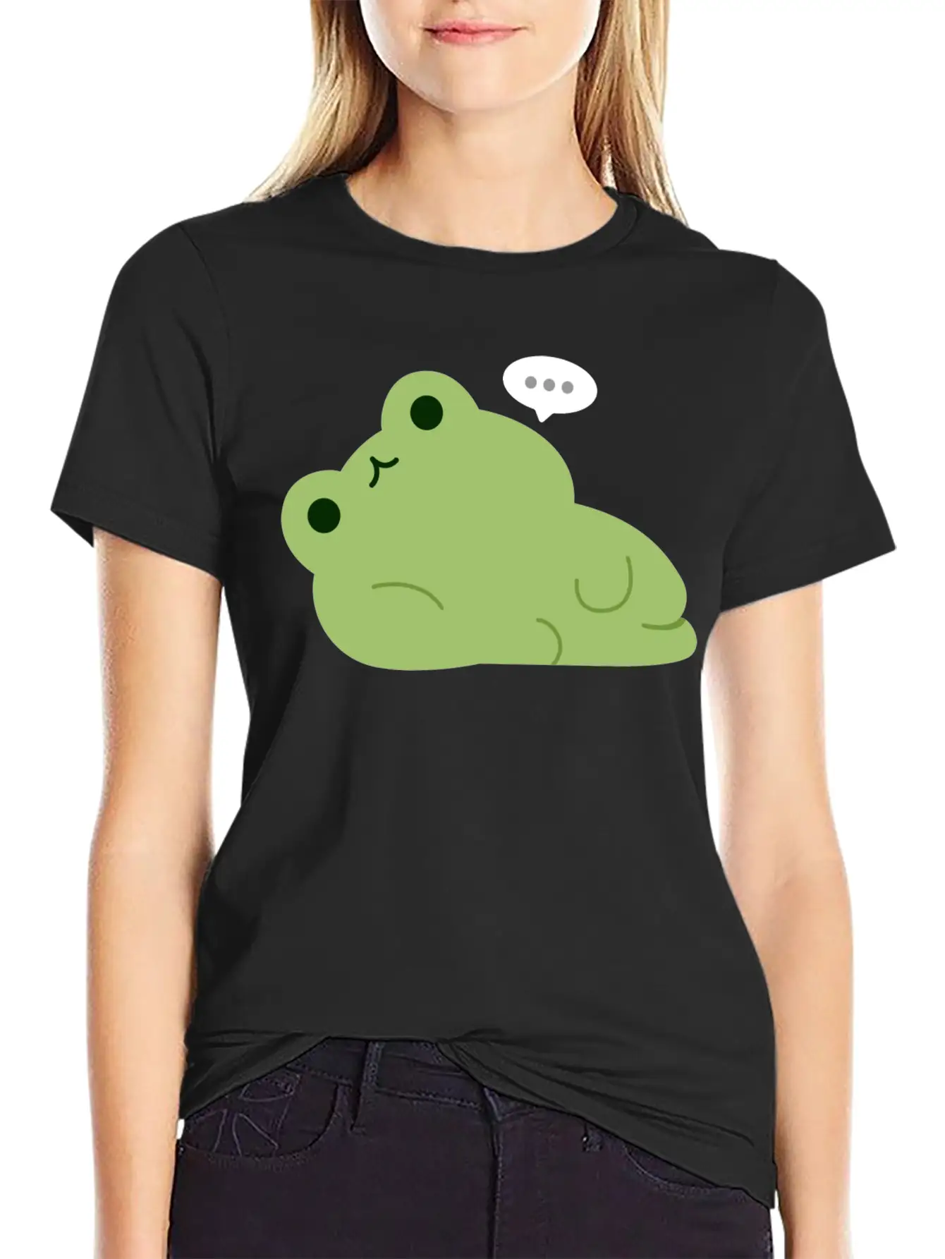 Tired Frog Soft Cotton Short Sleeve Tee ¨C Unisex Wardrobe Staple