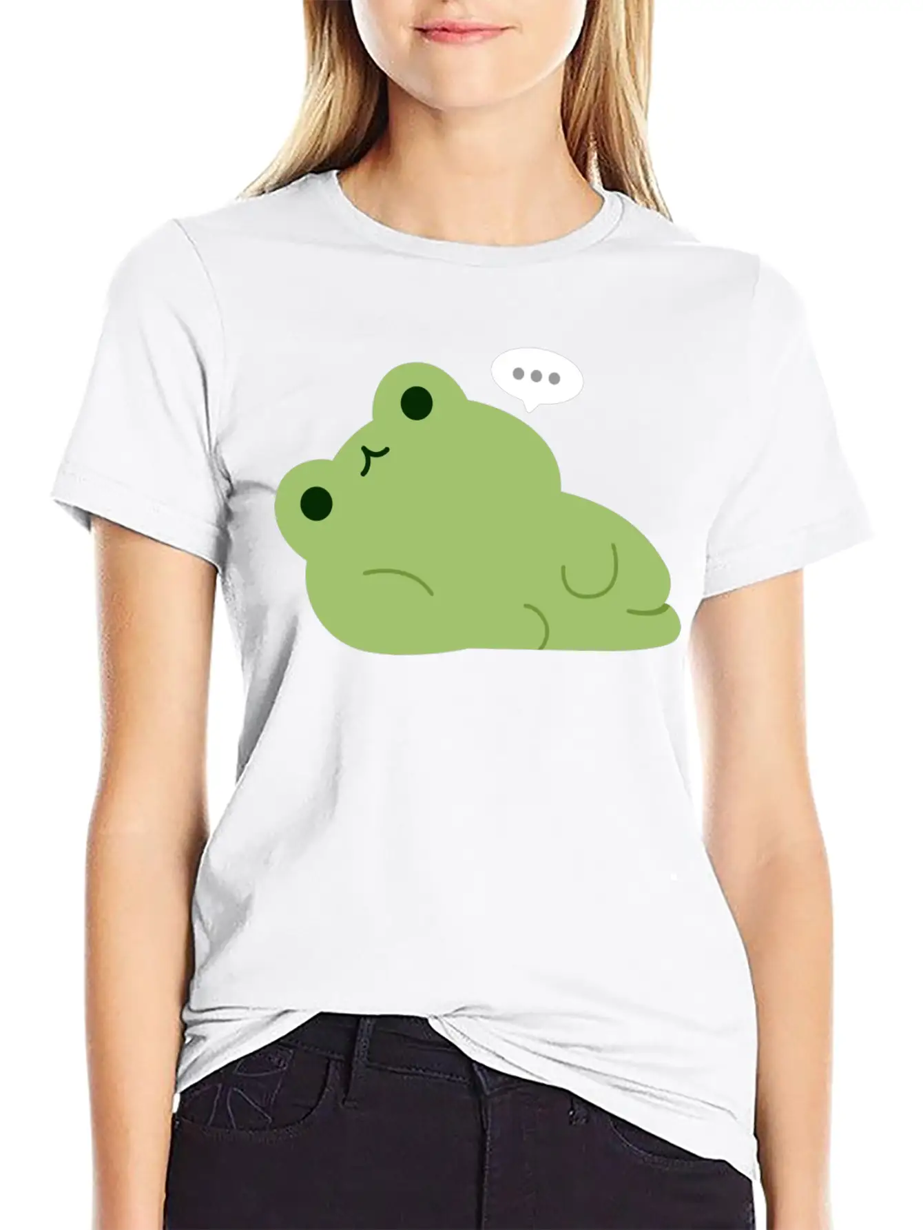 Tired Frog Soft Cotton Short Sleeve Tee ¨C Unisex Wardrobe Staple