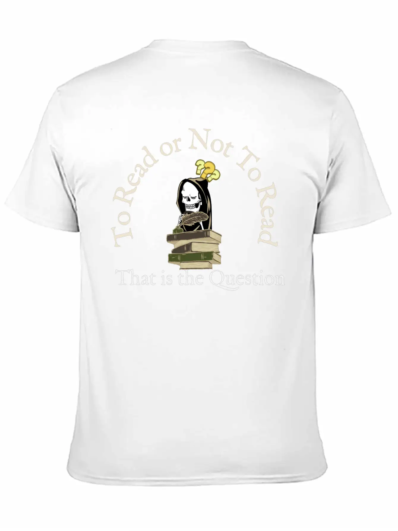 To Read Or Not To Read That Is The Question Essential Cotton Tee For Daily Outfits ¨C Unisex Style