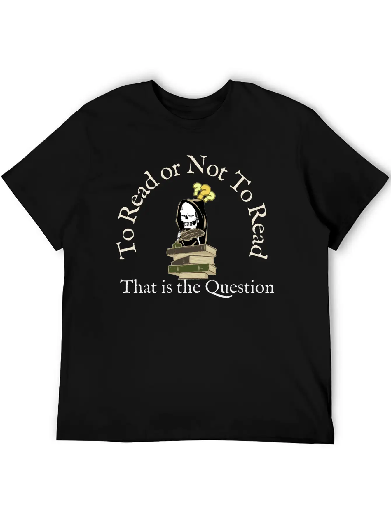 To Read Or Not To Read That Is The Question Essential Cotton Tee For Daily Outfits ¨C Unisex Style