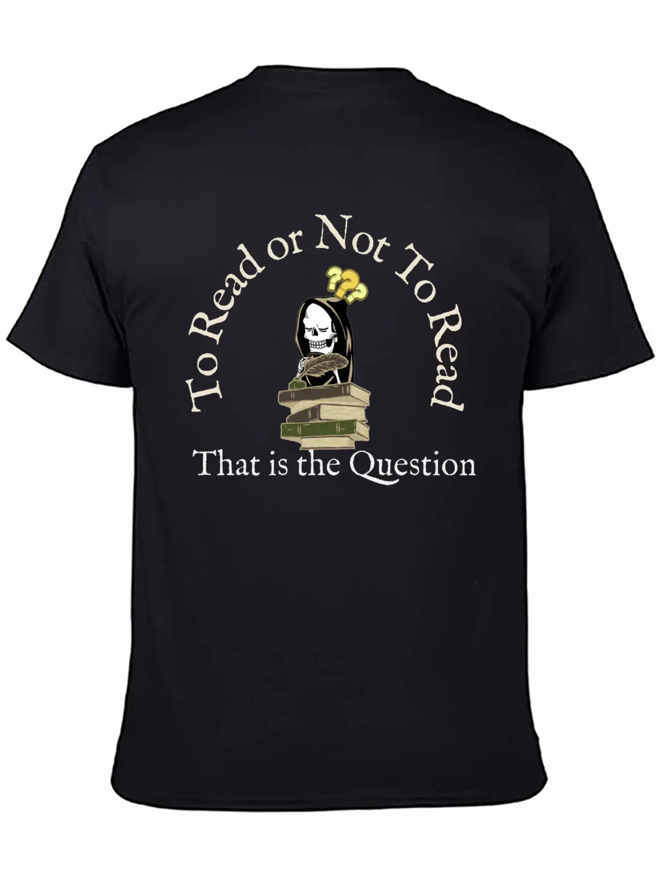 To Read Or Not To Read That Is The Question Essential Cotton Tee For Daily Outfits ¨C Unisex Style