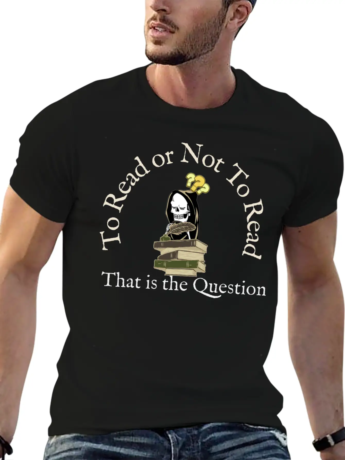 To Read Or Not To Read That Is The Question Essential Cotton Tee For Daily Outfits ¨C Unisex Style