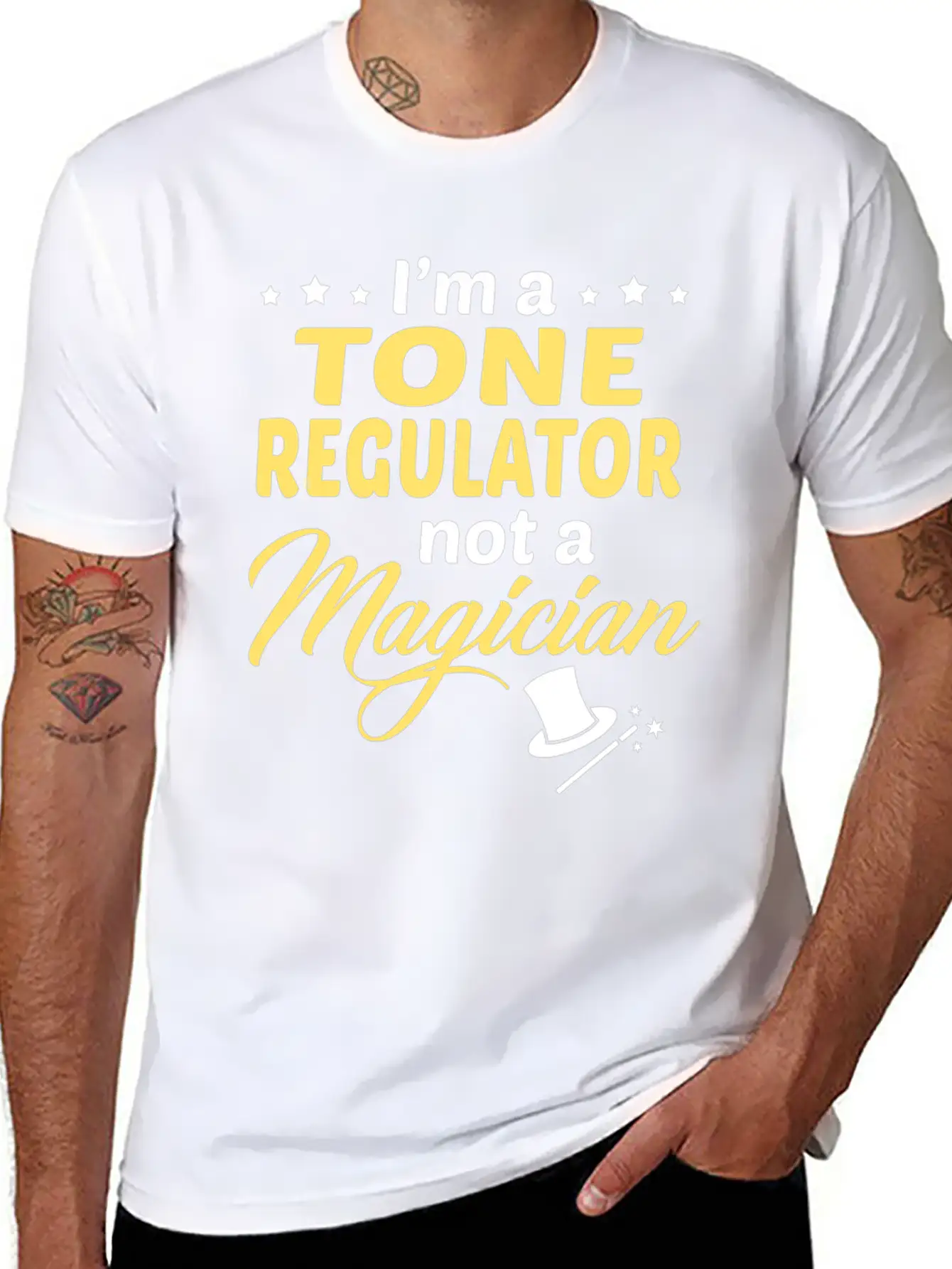 Tone Regulator Essential Cotton Tee For Daily Outfits ¨C Unisex Style