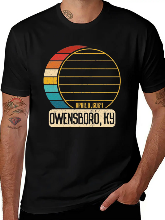 Total Solar Eclipse Kentucky Owensboro EclipseOwen Basic Graphic T-Shirt ¨C Daily Comfort In Soft Cotton