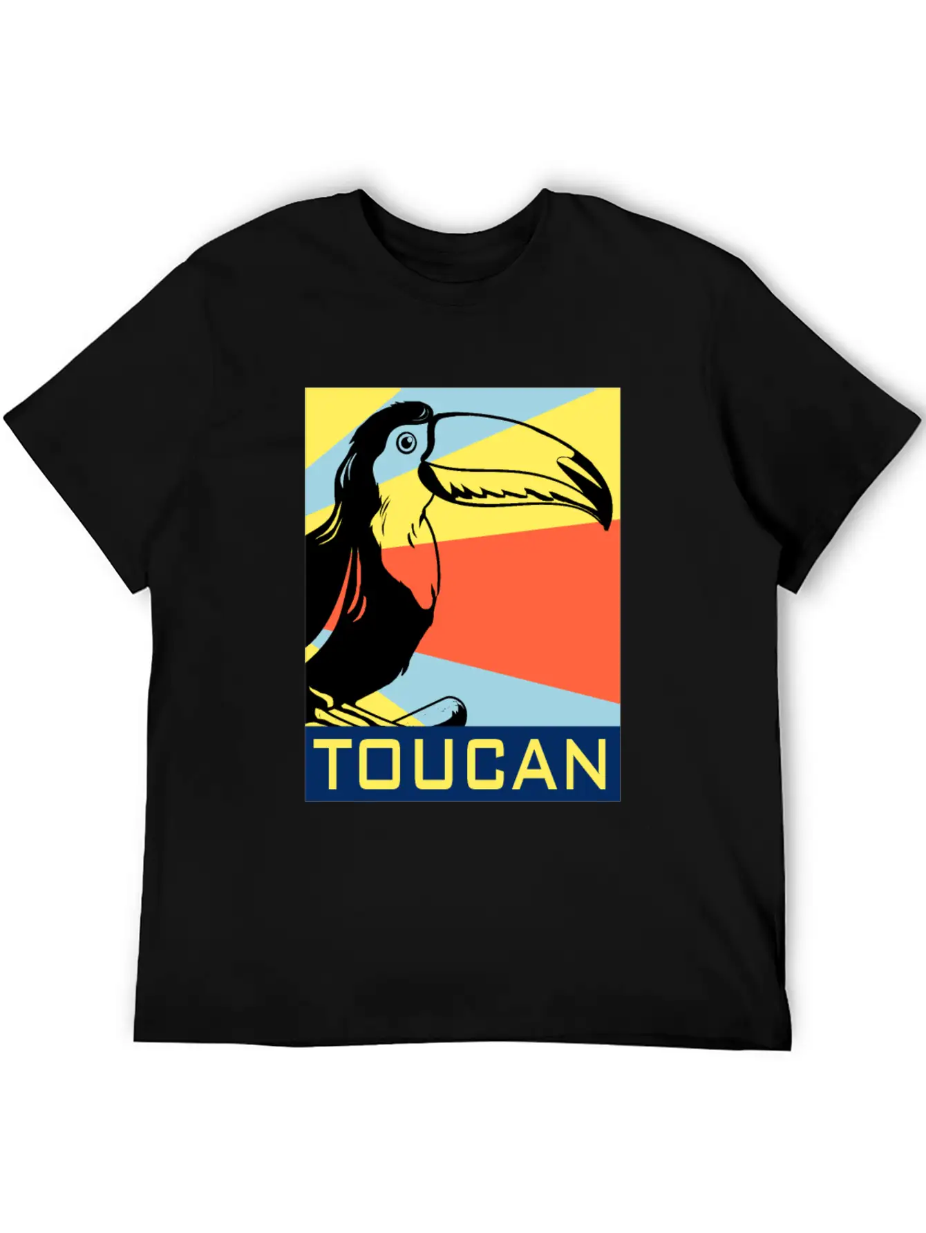 Toucan Gift Tropical Jungle Bird Watching Pecker Essential Cotton Tee For Daily Outfits ¨C Unisex Style