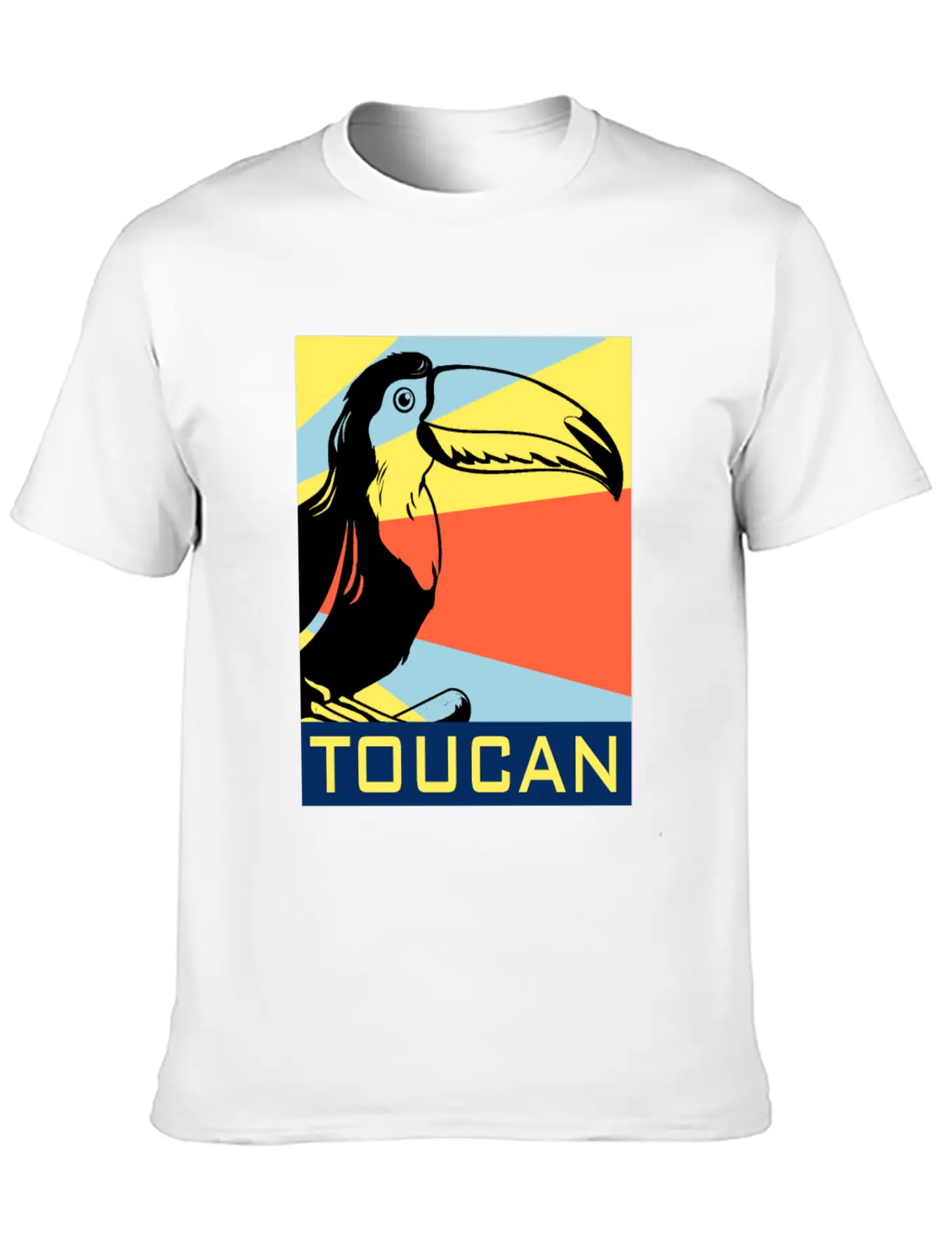 Toucan Gift Tropical Jungle Bird Watching Pecker Essential Cotton Tee For Daily Outfits ¨C Unisex Style